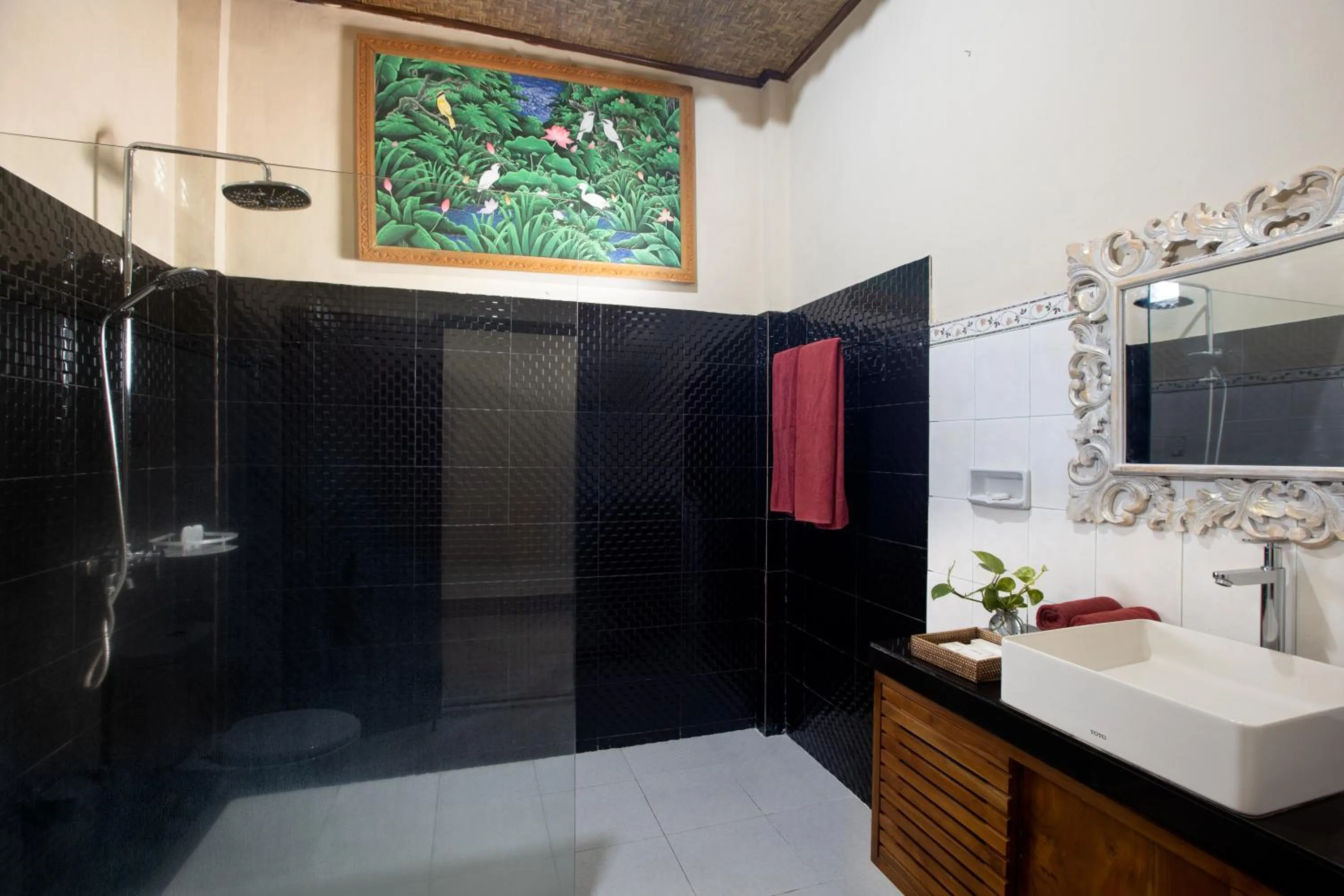 Bathroom in Uma Sari Cottage by Mahaputra-CHSE Certified