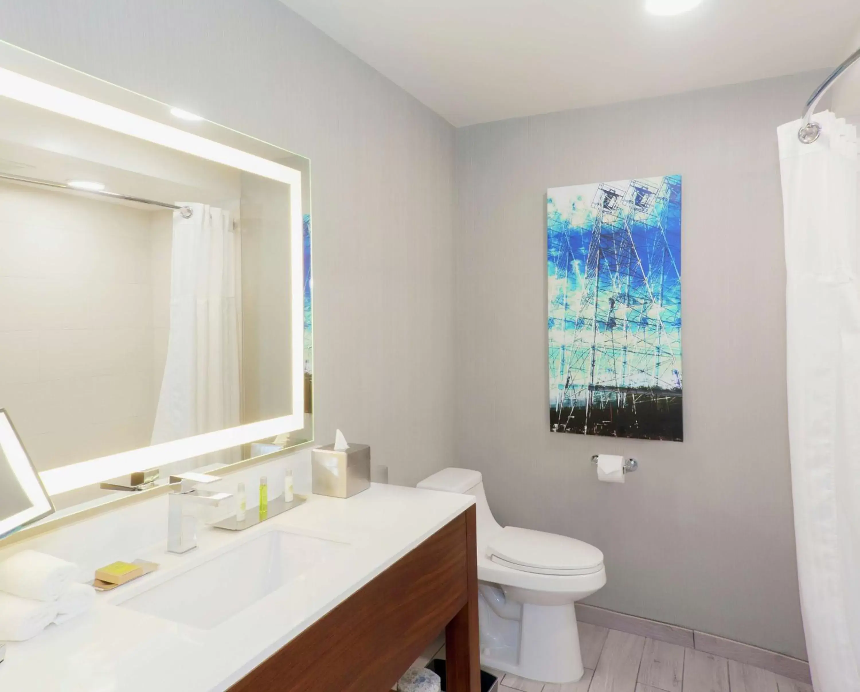 Bathroom in DoubleTree by Hilton Bakersfield Bathroom in DoubleTree by Hilton Bakersfield