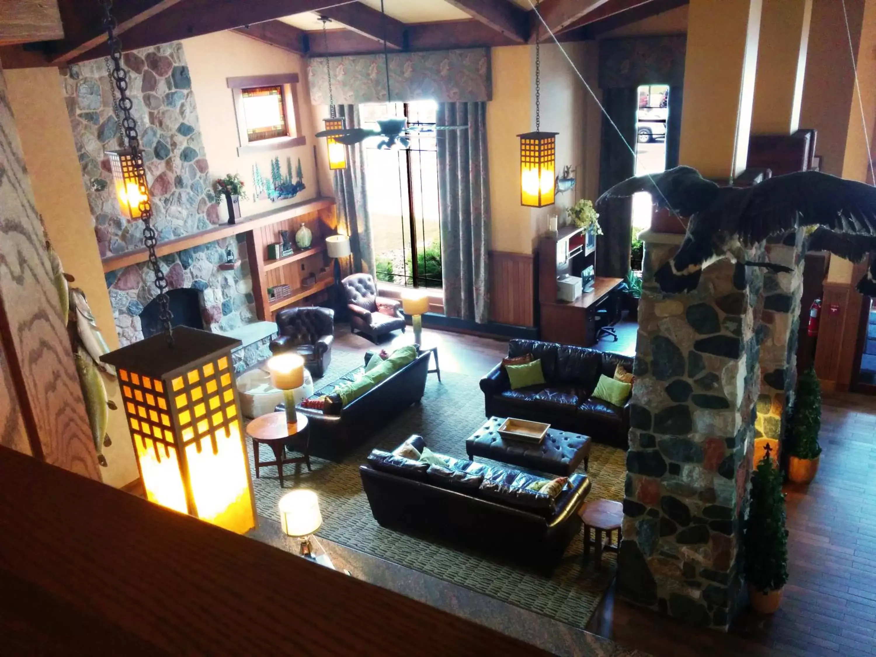 Lobby or reception in Canal Park Lodge