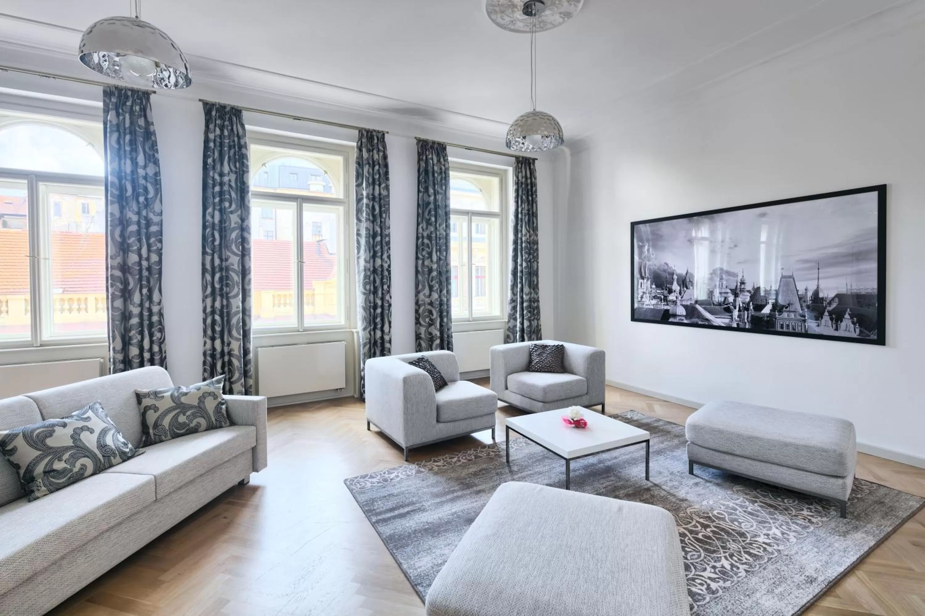 Living room in Grand Central Residence by TKC