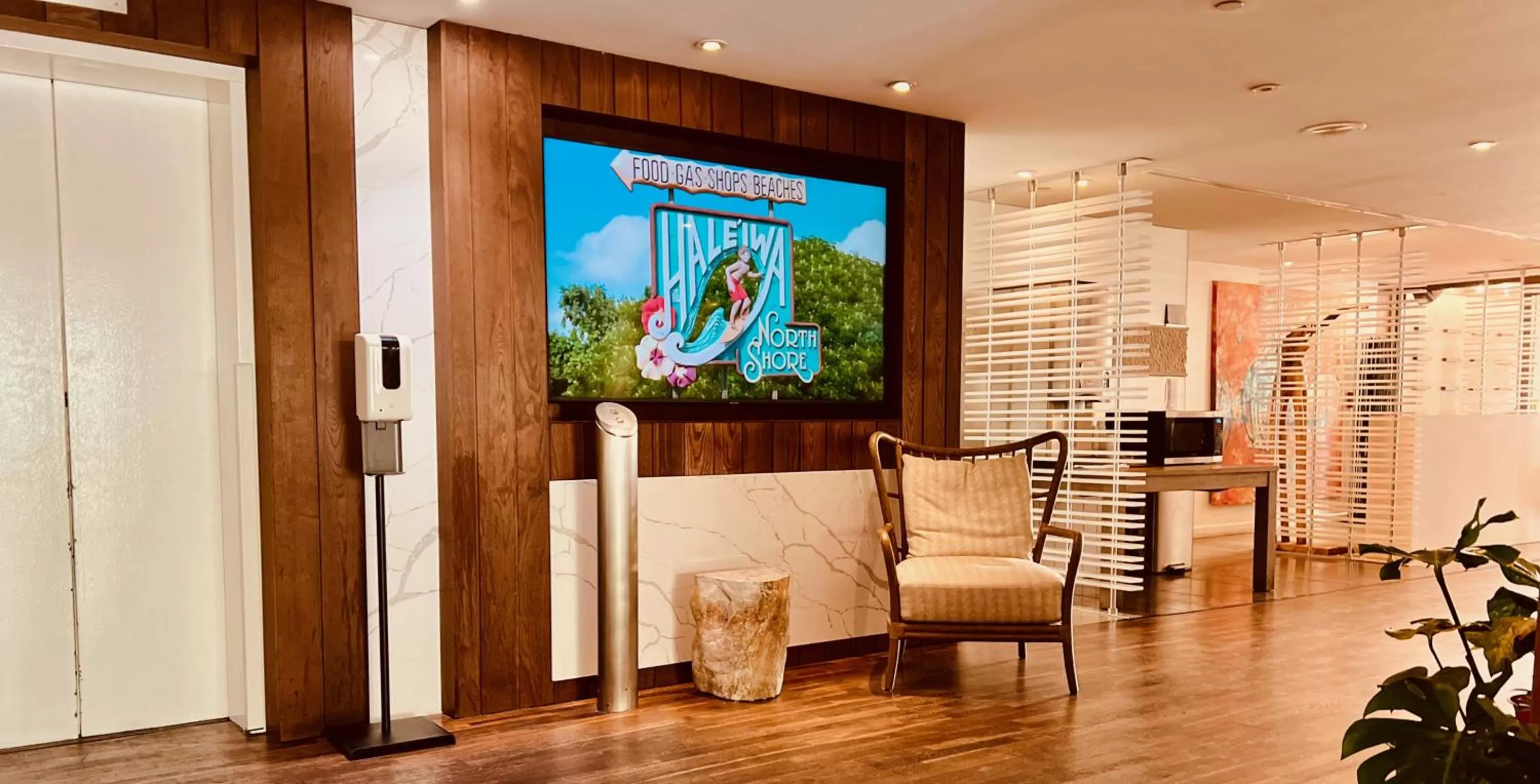 Lobby or reception in Hotel La Croix