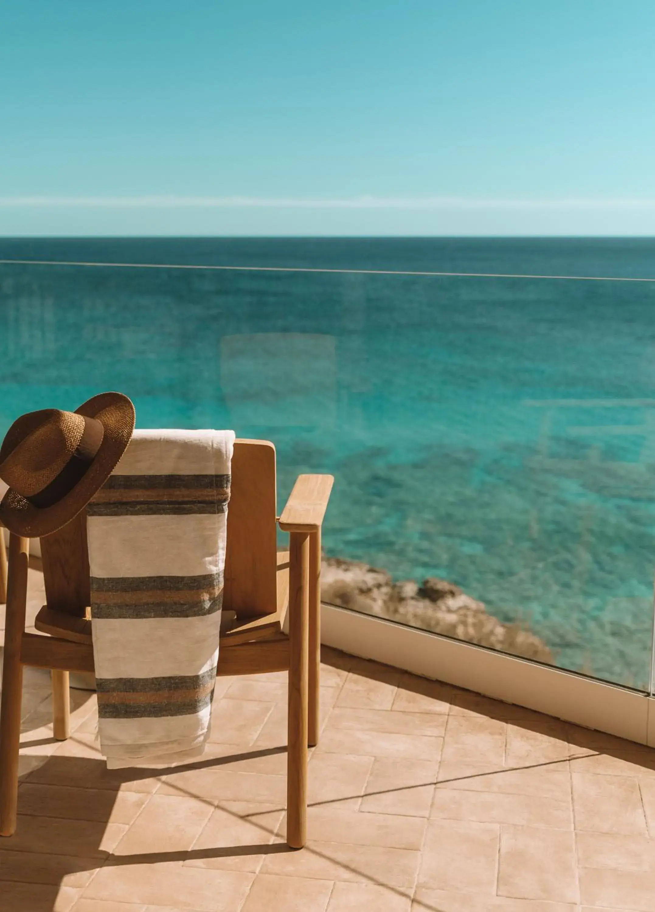 Balcony/Terrace, Sea View in Villa Le Blanc, a Gran Melia Hotel - The Leading Hotels of The World