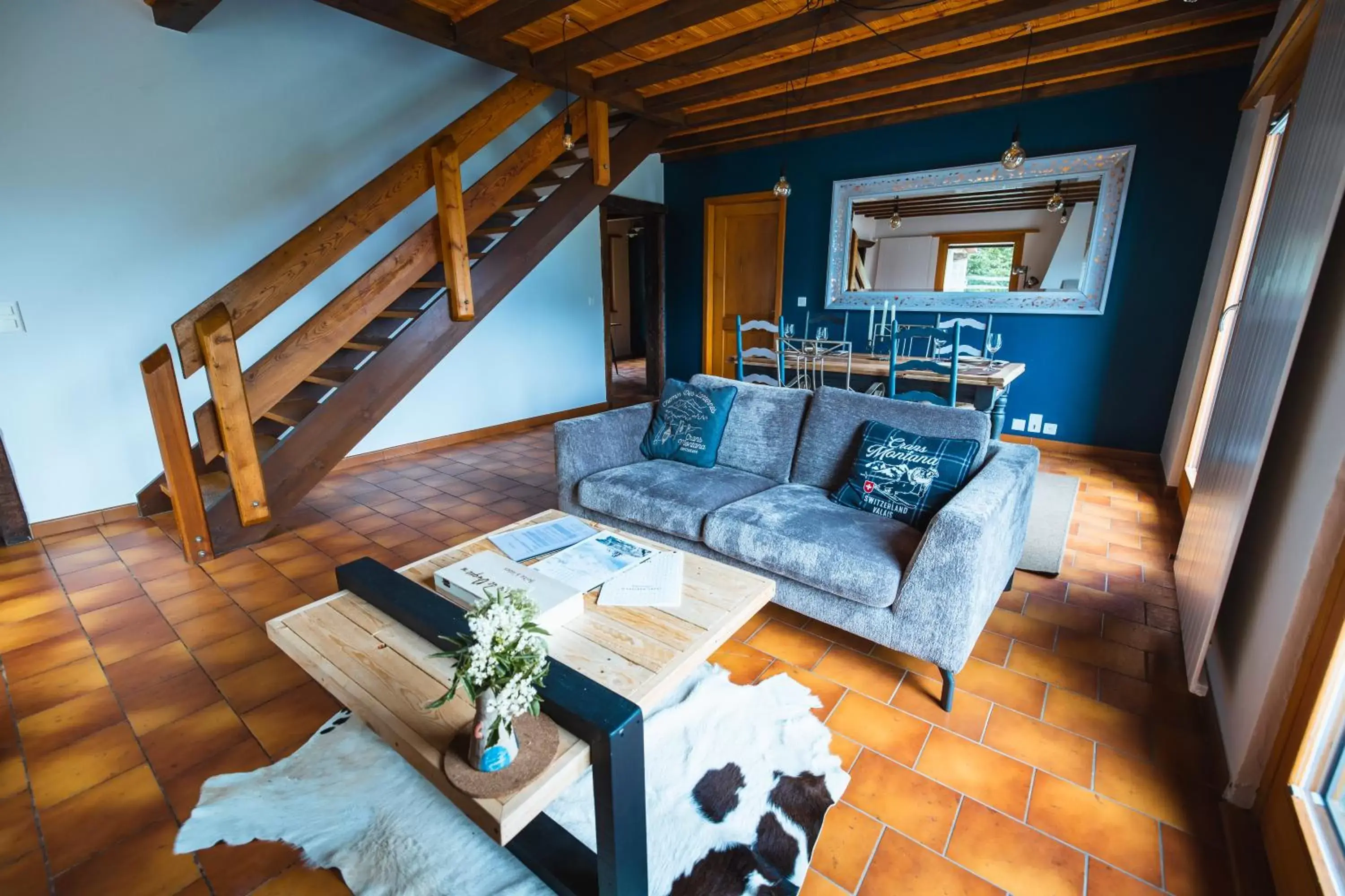 Living room, Seating Area in B&B La Forge de Diogne