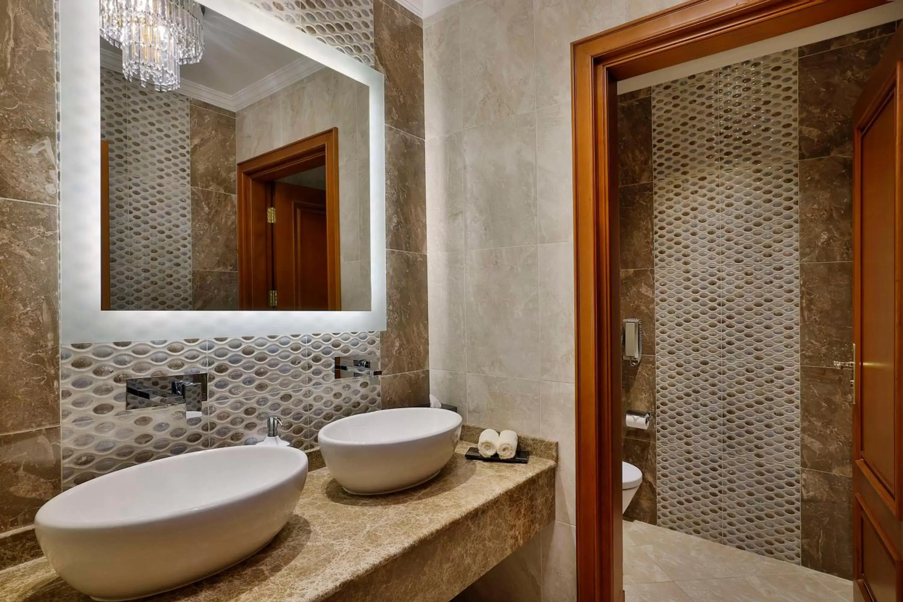 Bathroom in DoubleTree by Hilton Resort & Spa Marjan Island