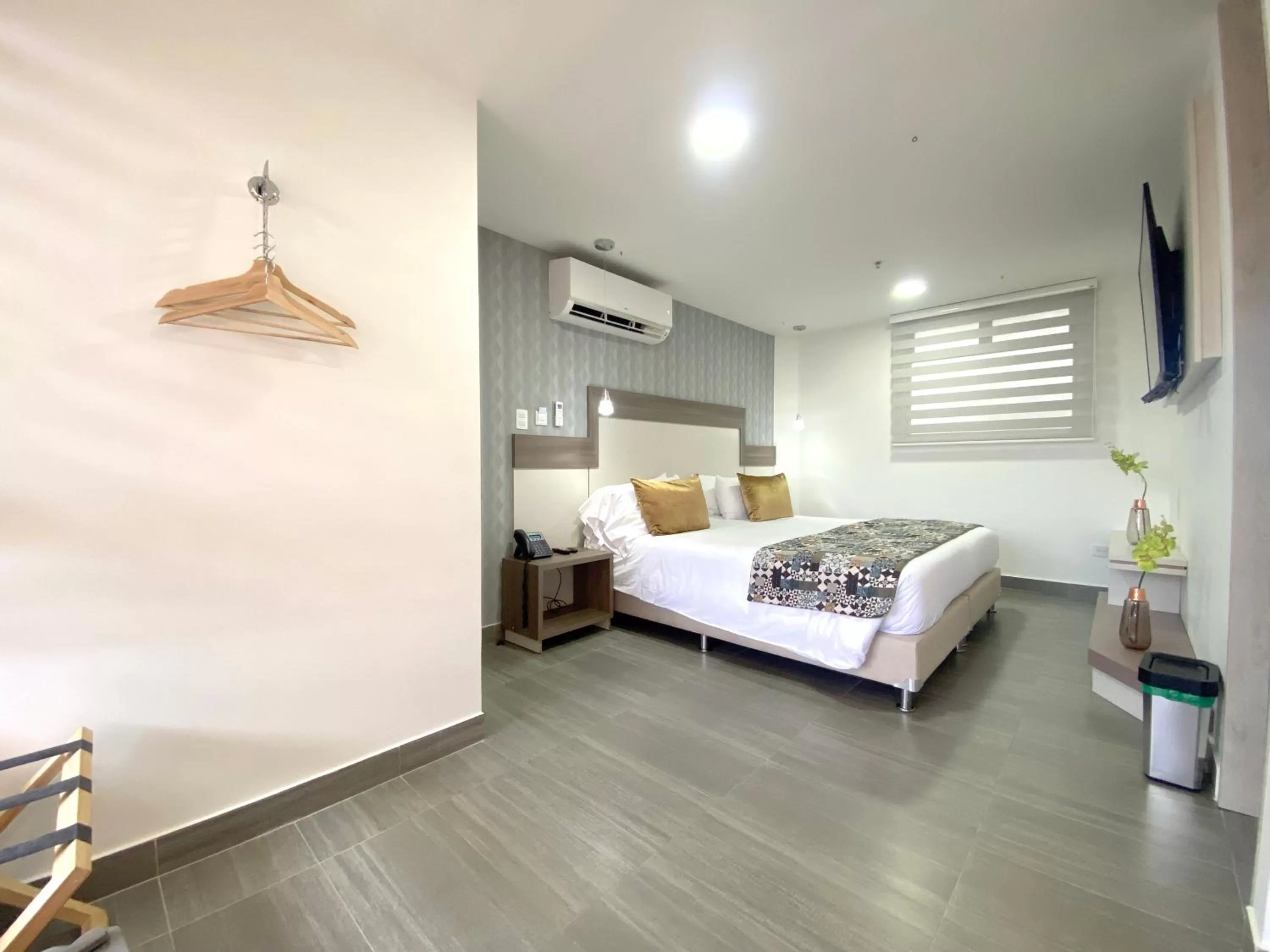 Bed in Seven Inn Hotel