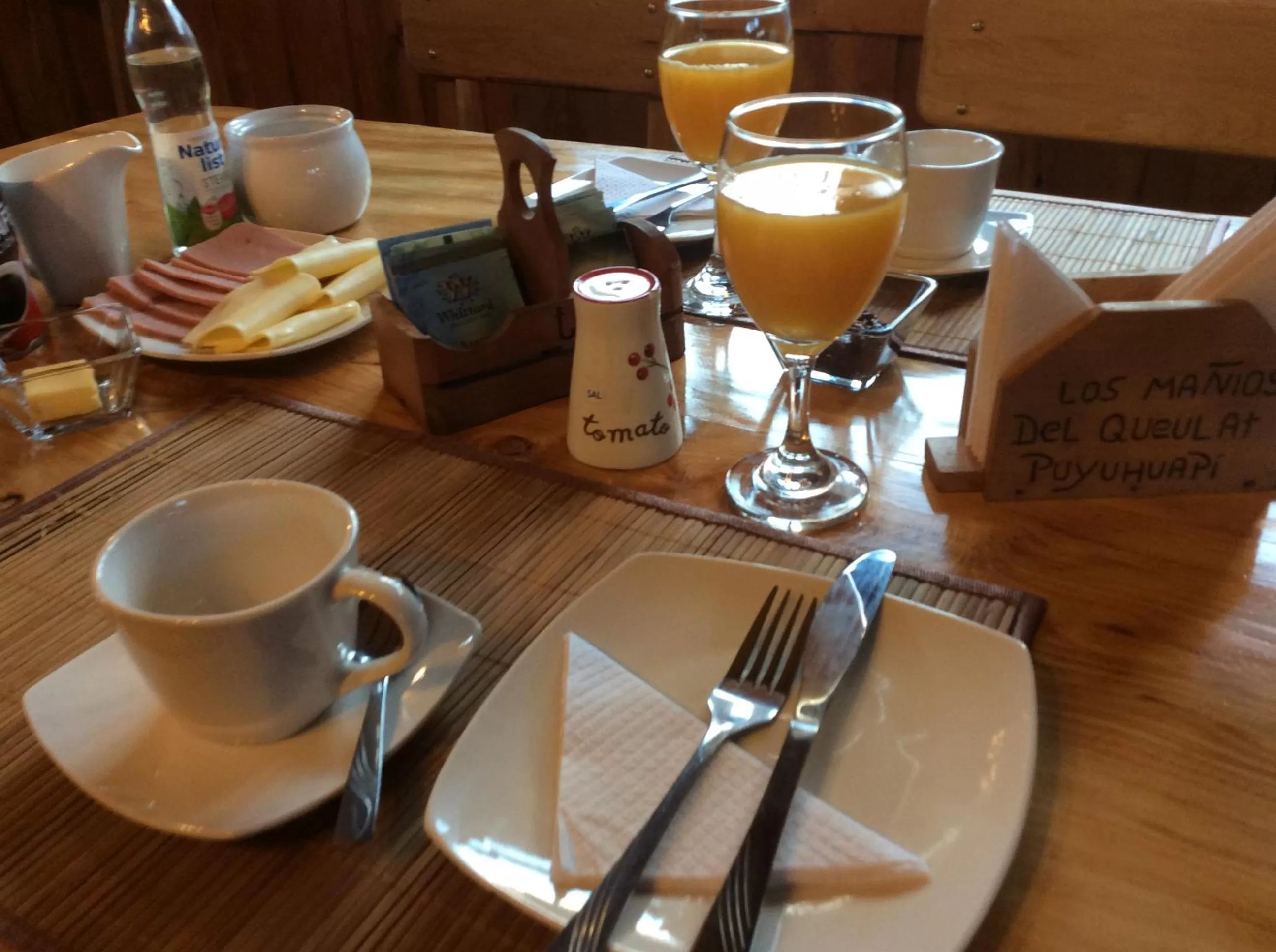 Breakfast in Los Mañíos Del Queulat Puyuhuapi