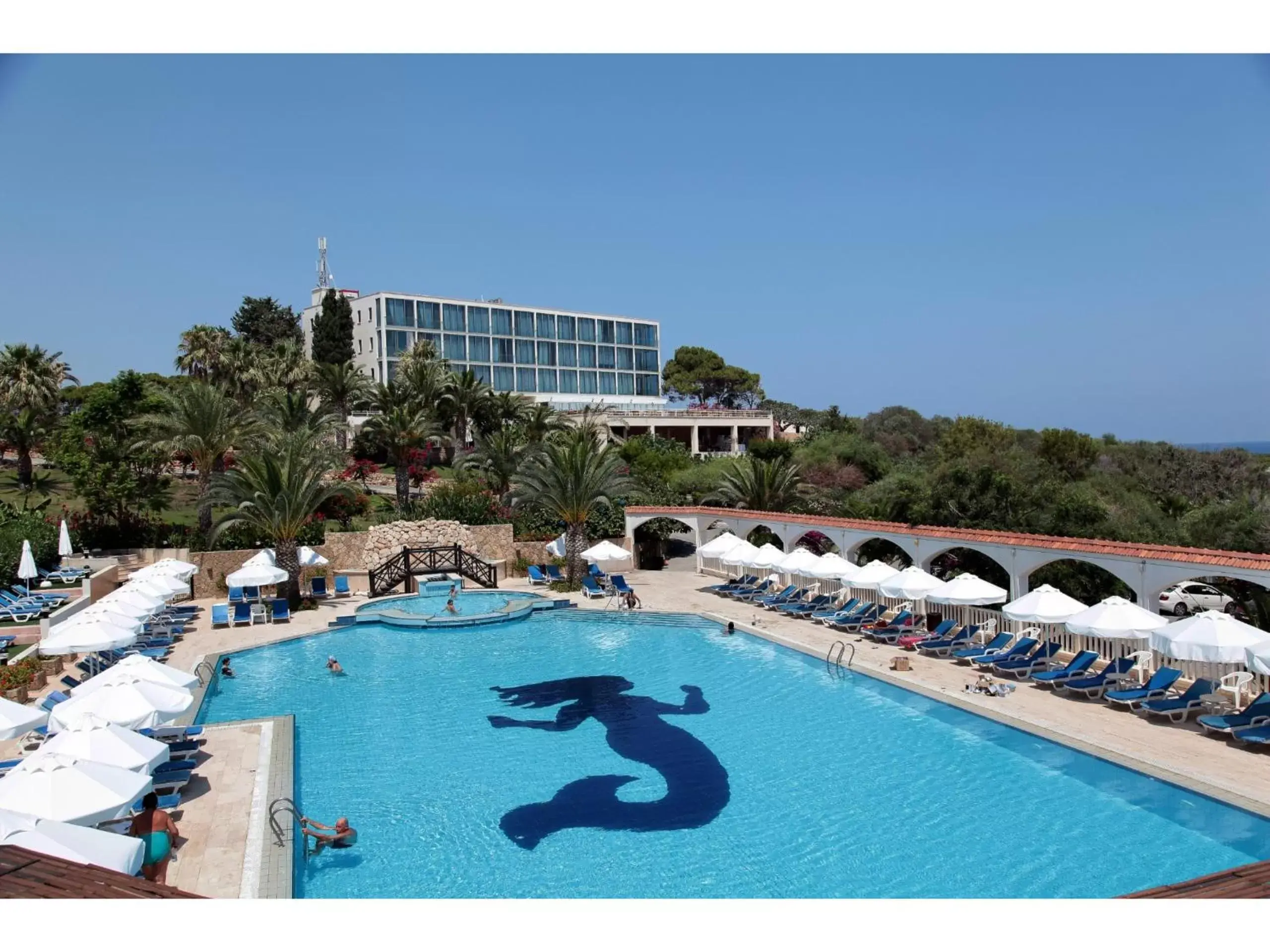 Swimming pool, Pool View in Denizkizi Hotel