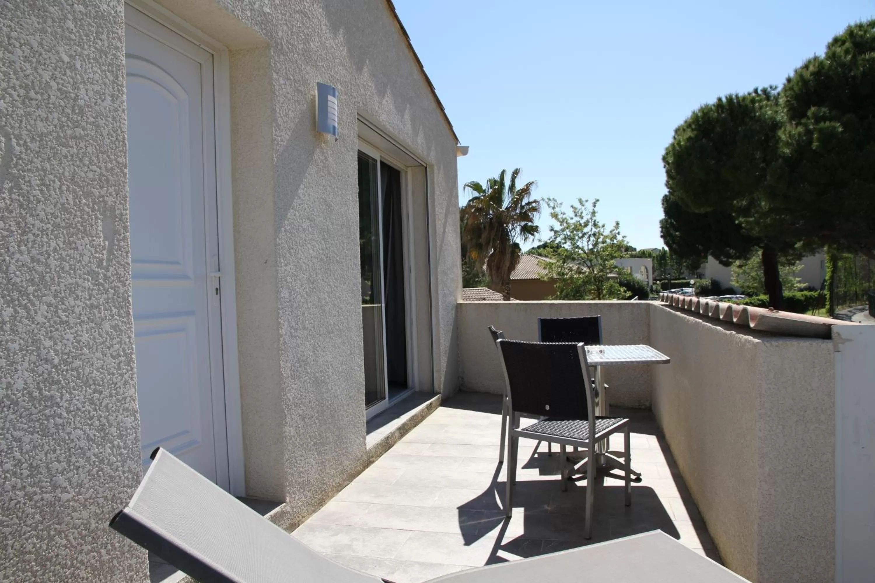 Patio in Hotel Saint Germain