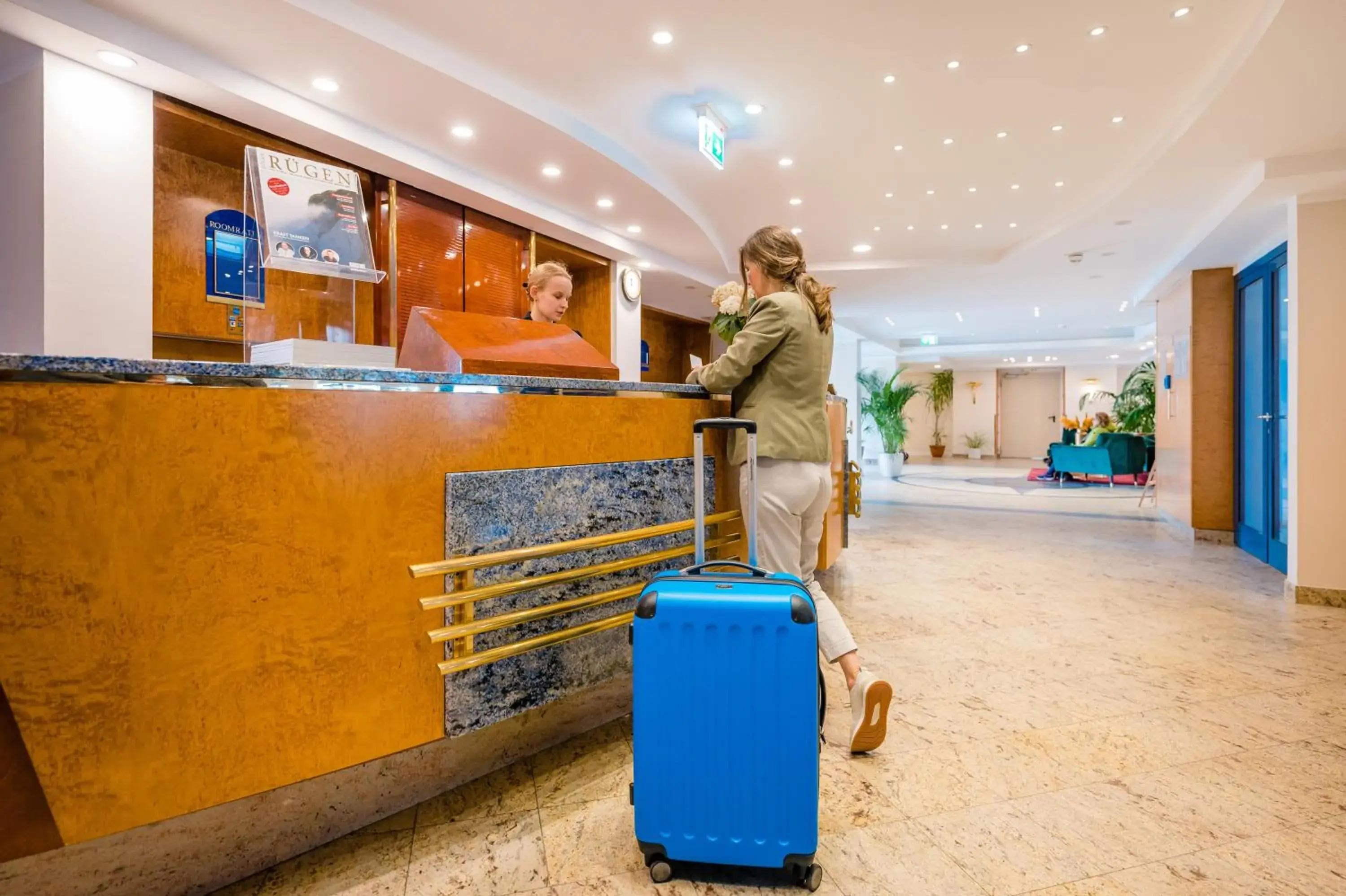 Lobby or reception in Arkona Strandhotel