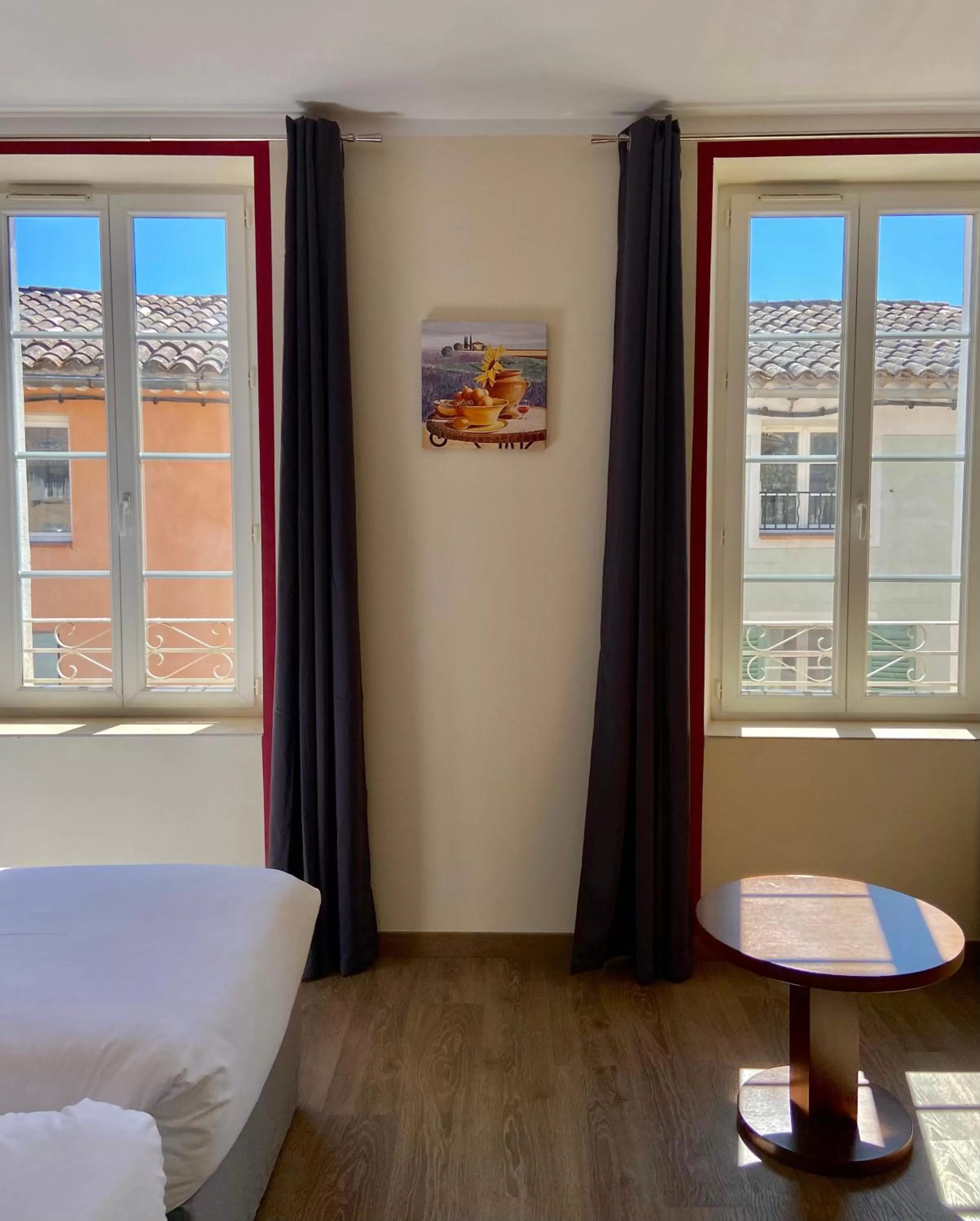 Bed in Hôtel La Falaise