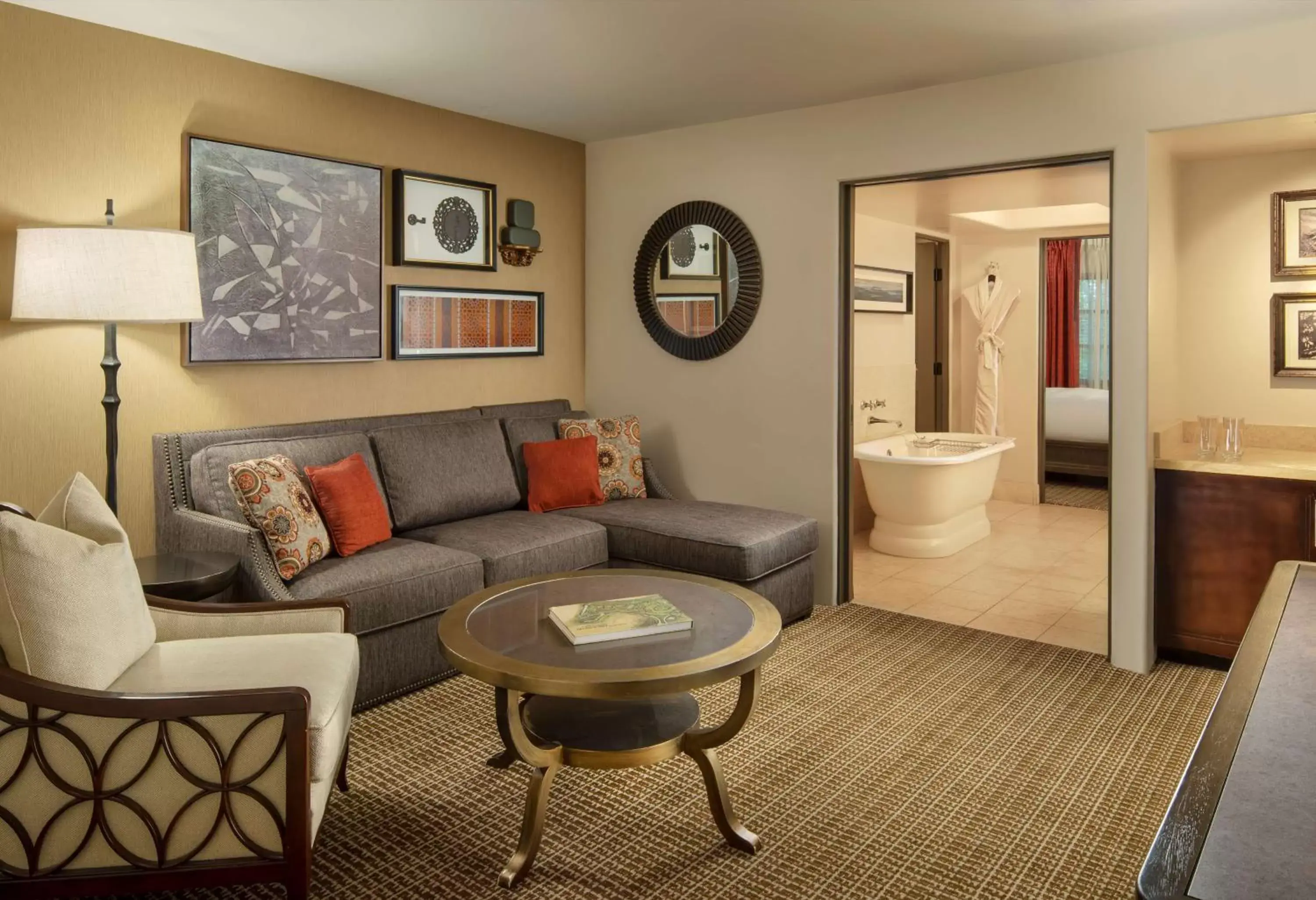 Bedroom, Seating Area in Royal Palms Resort and Spa, part of Hyatt