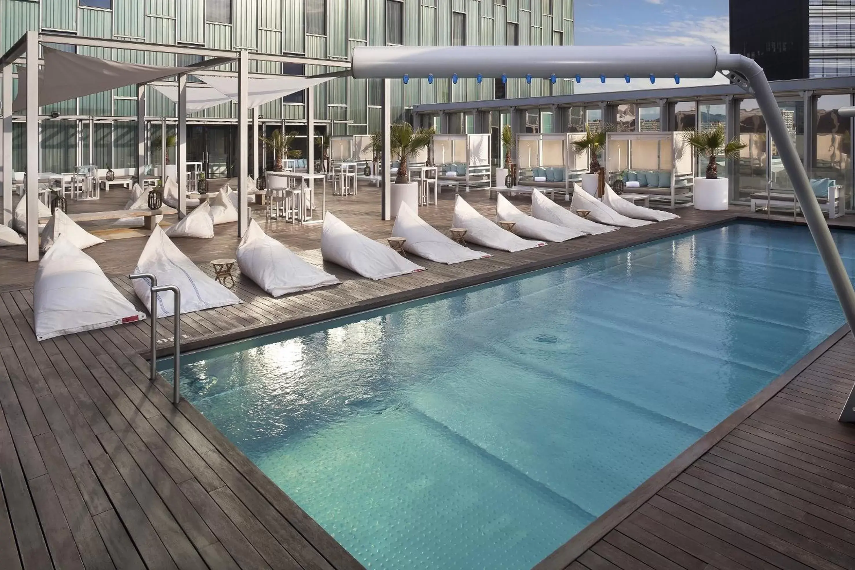 Swimming Pool in The Level at Melia Barcelona Sky