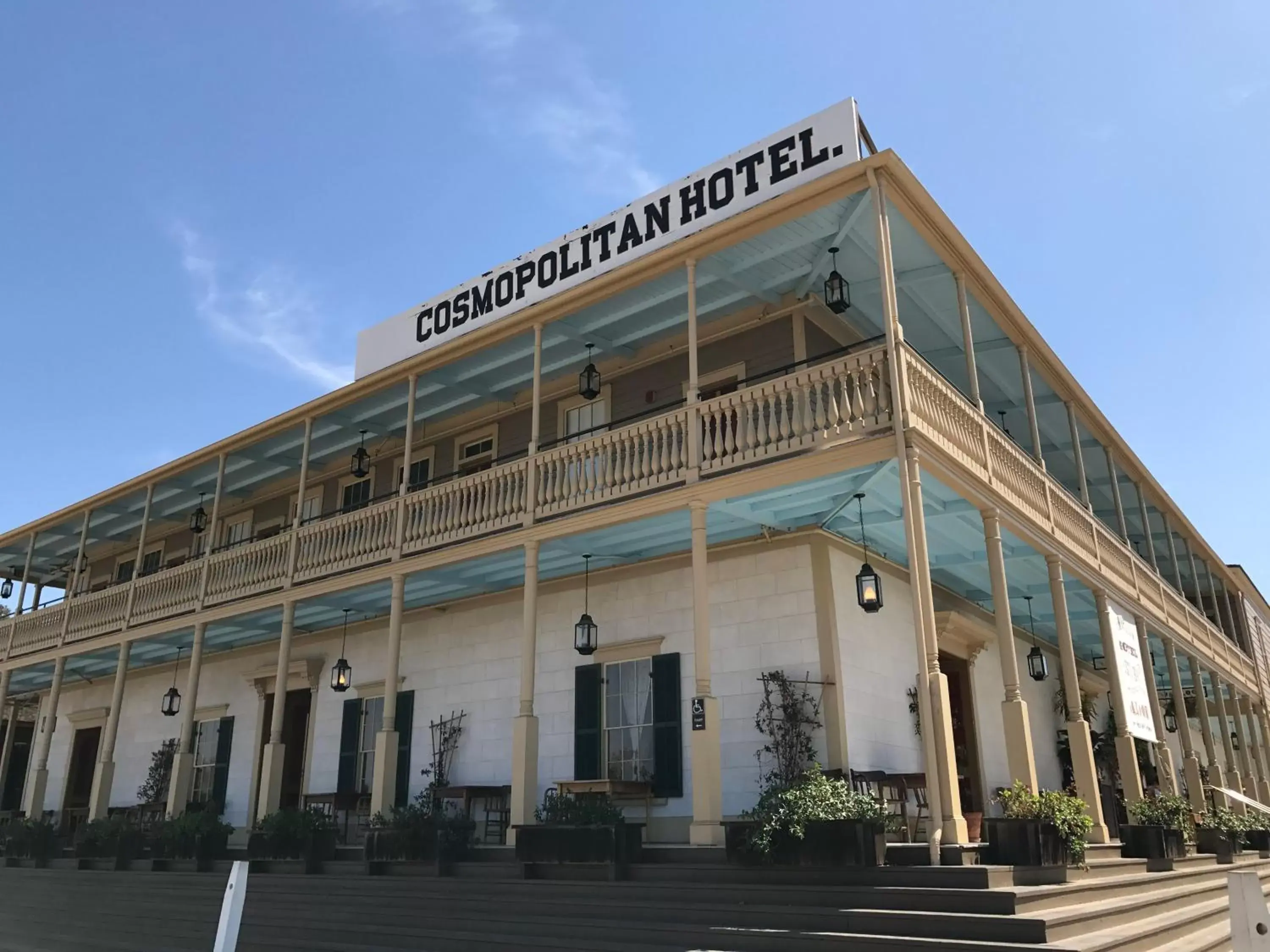 Facade/entrance, Property Building in Cosmopolitan Hotel