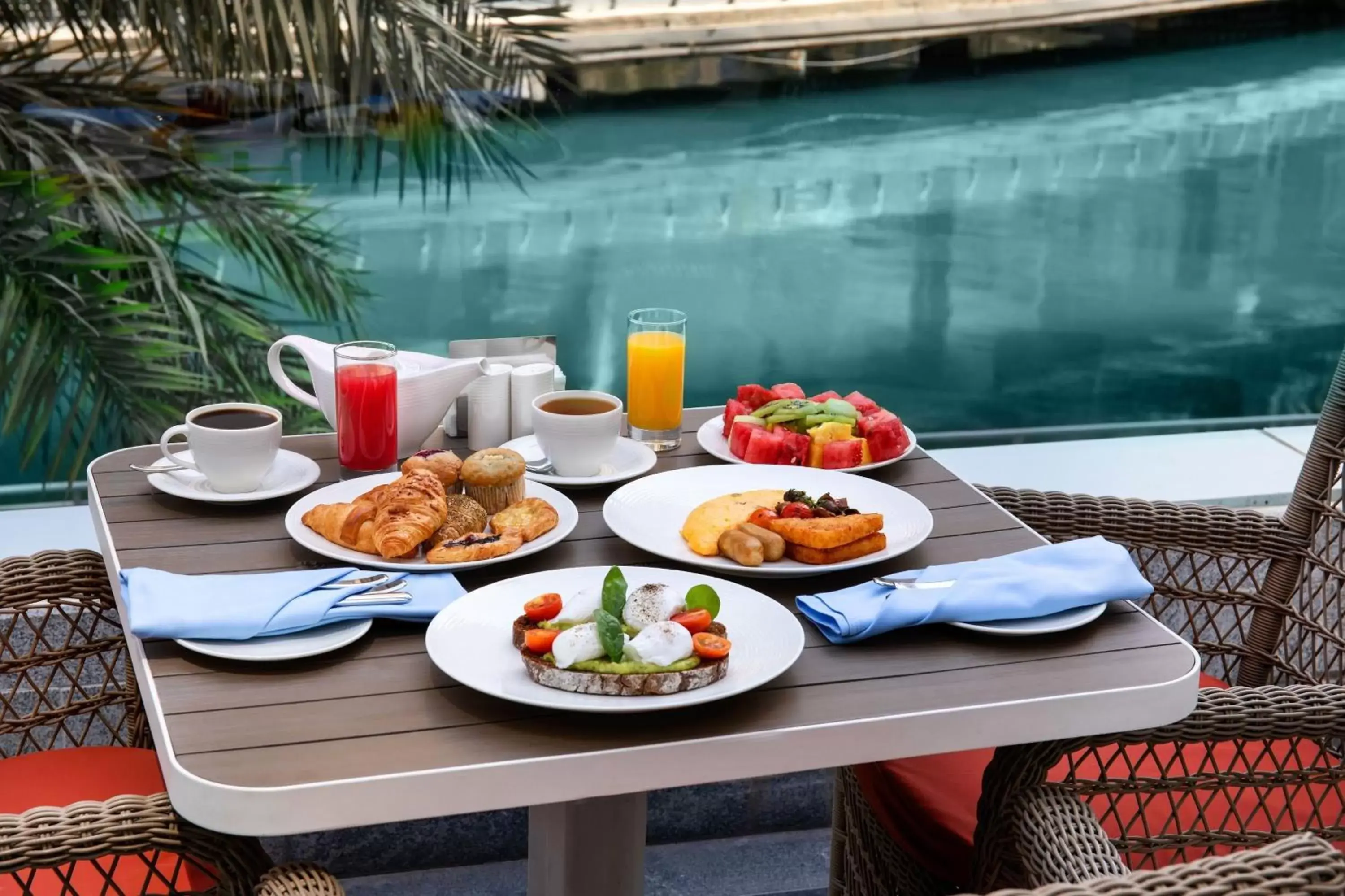Breakfast in Crowne Plaza Dubai Marina, an IHG Hotel
