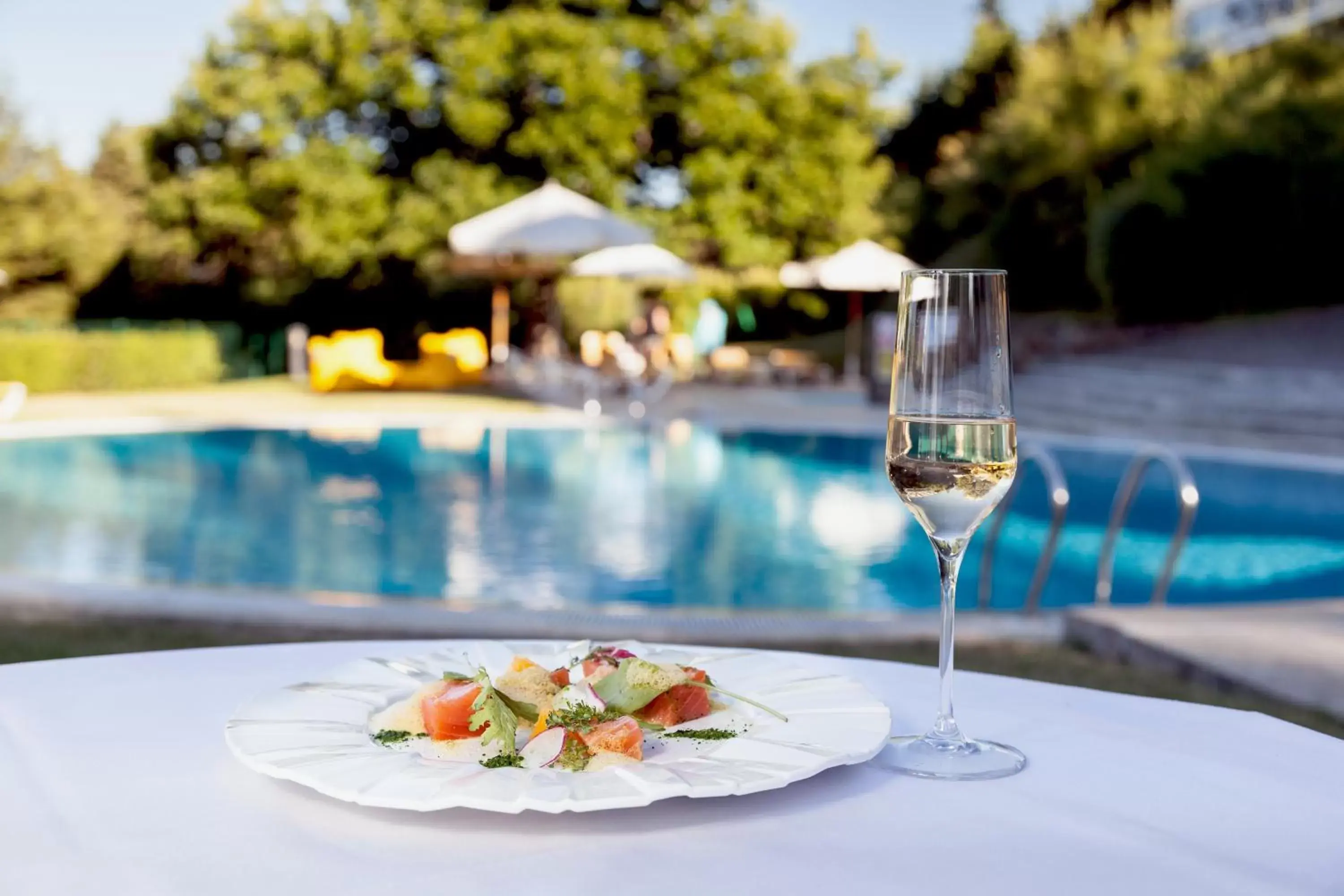 Food close-up, Swimming Pool in Pousada de Bragança - Sao Bartolomeu