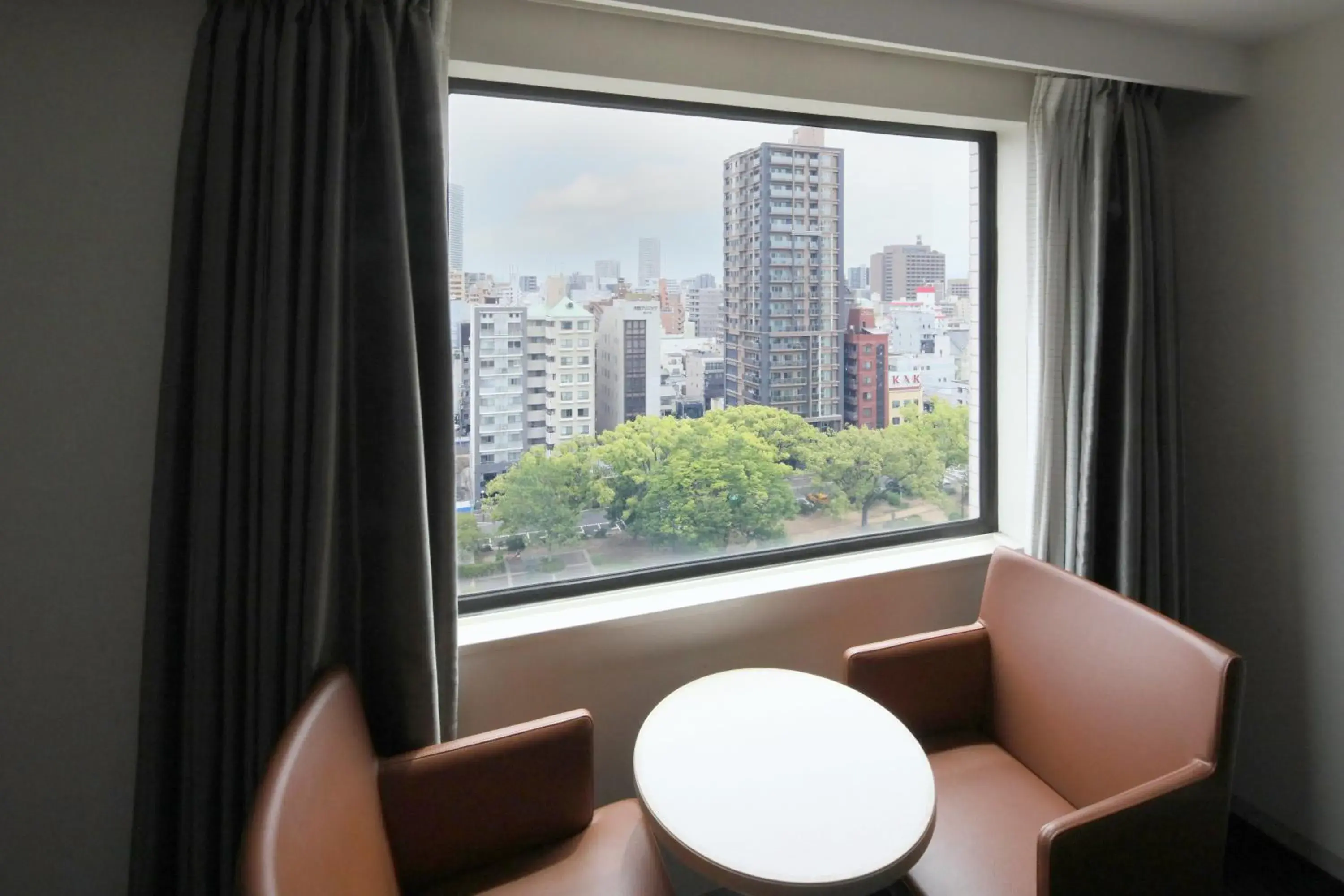 City view in Hiroshima Tokyu Rei Hotel