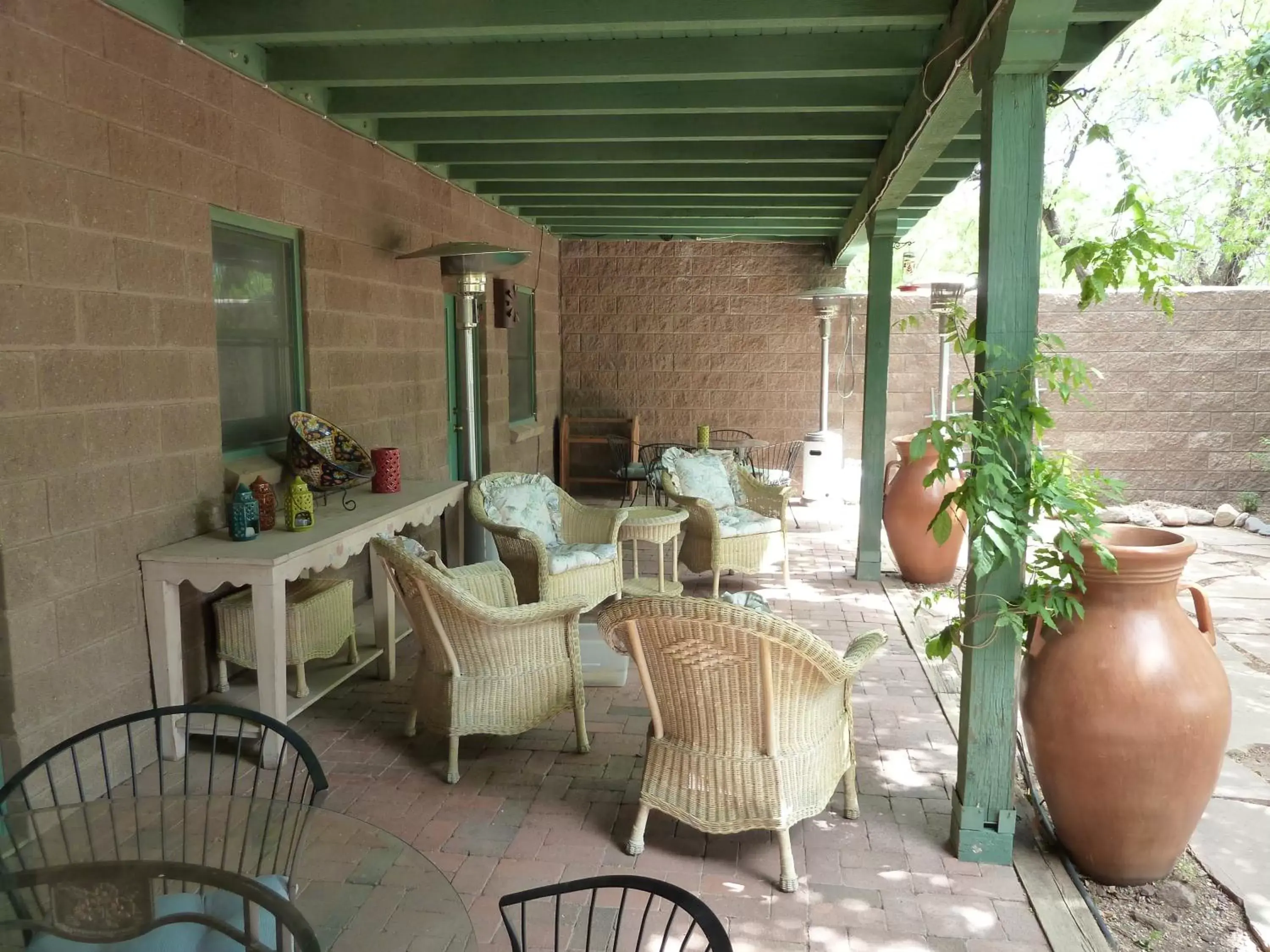 Balcony/Terrace, Restaurant/Places to Eat in Amado Territory B&B
