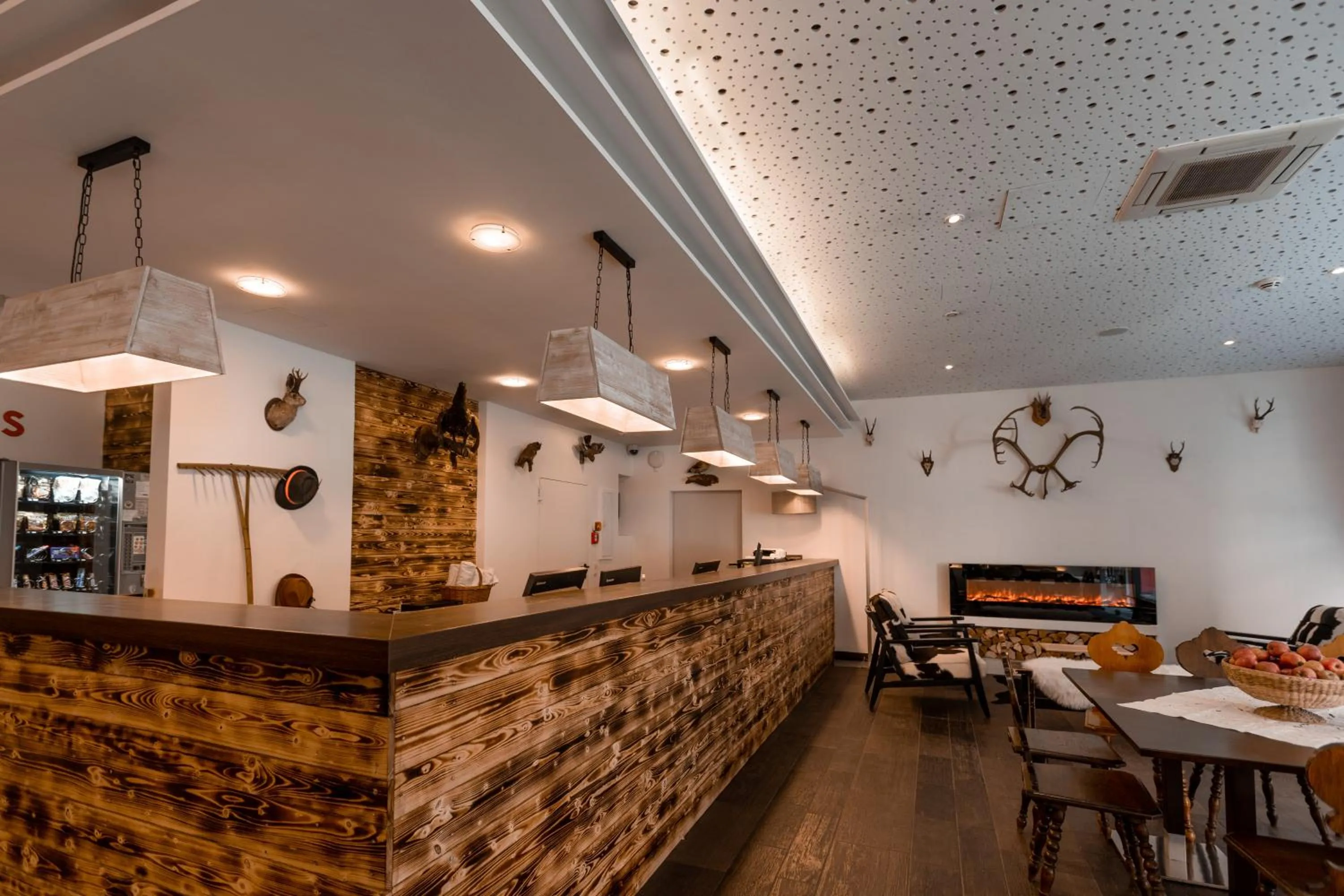 Seating area in Jaeger´s Munich (Hotel/Hostel)