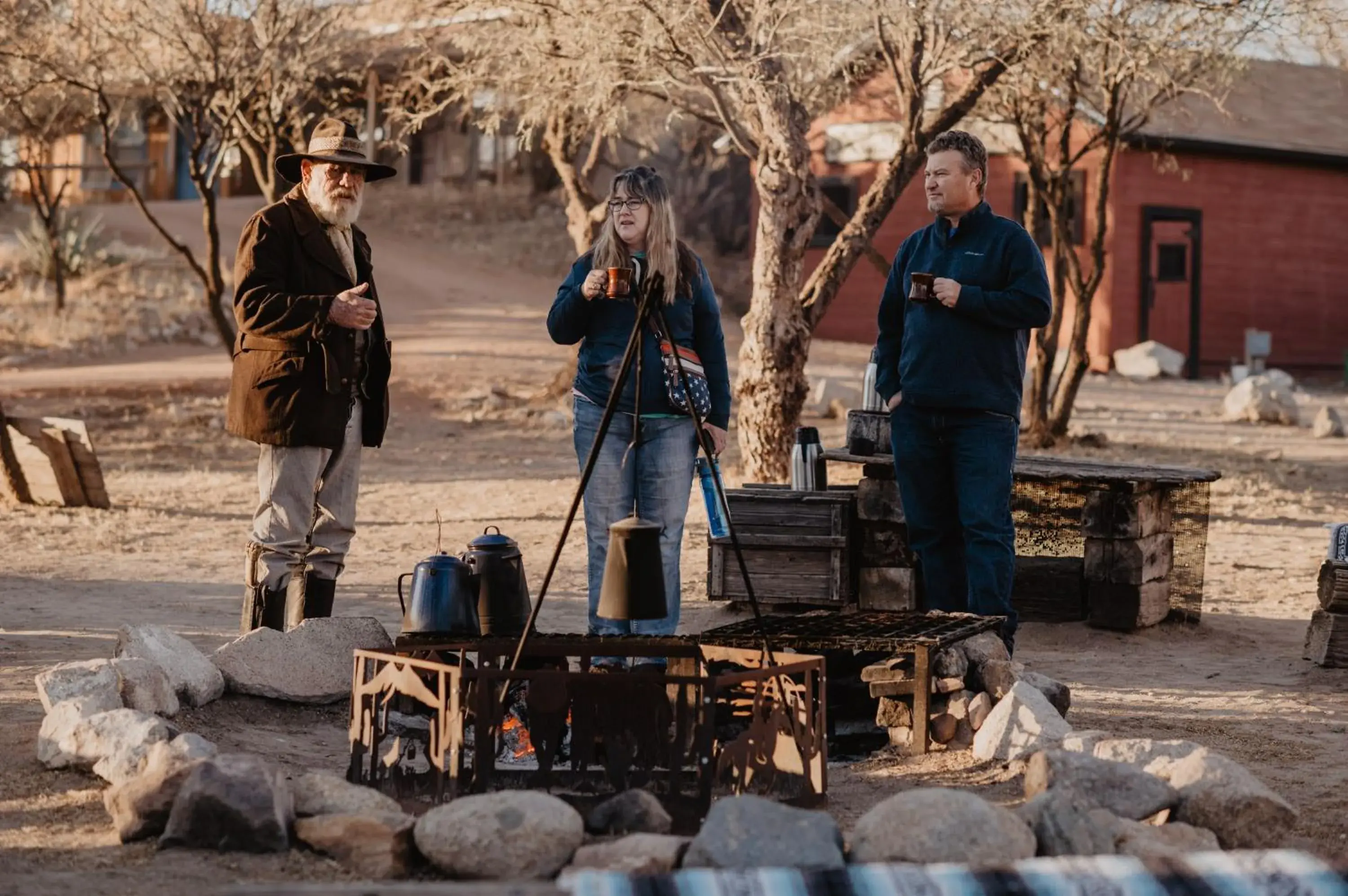 Breakfast, Winter in Tombstone Monument Guest Ranch