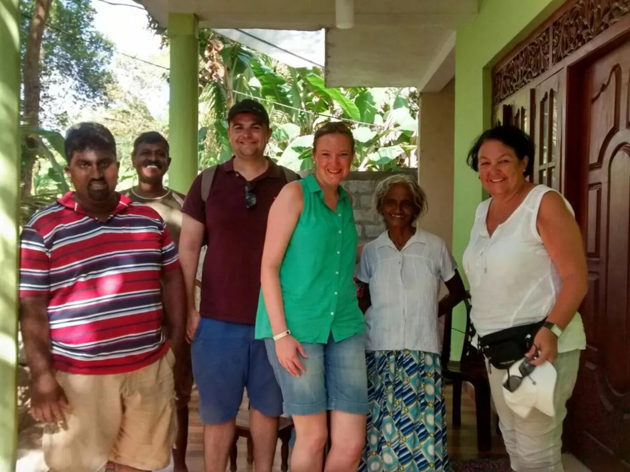 group of guests in Wimala B&B
