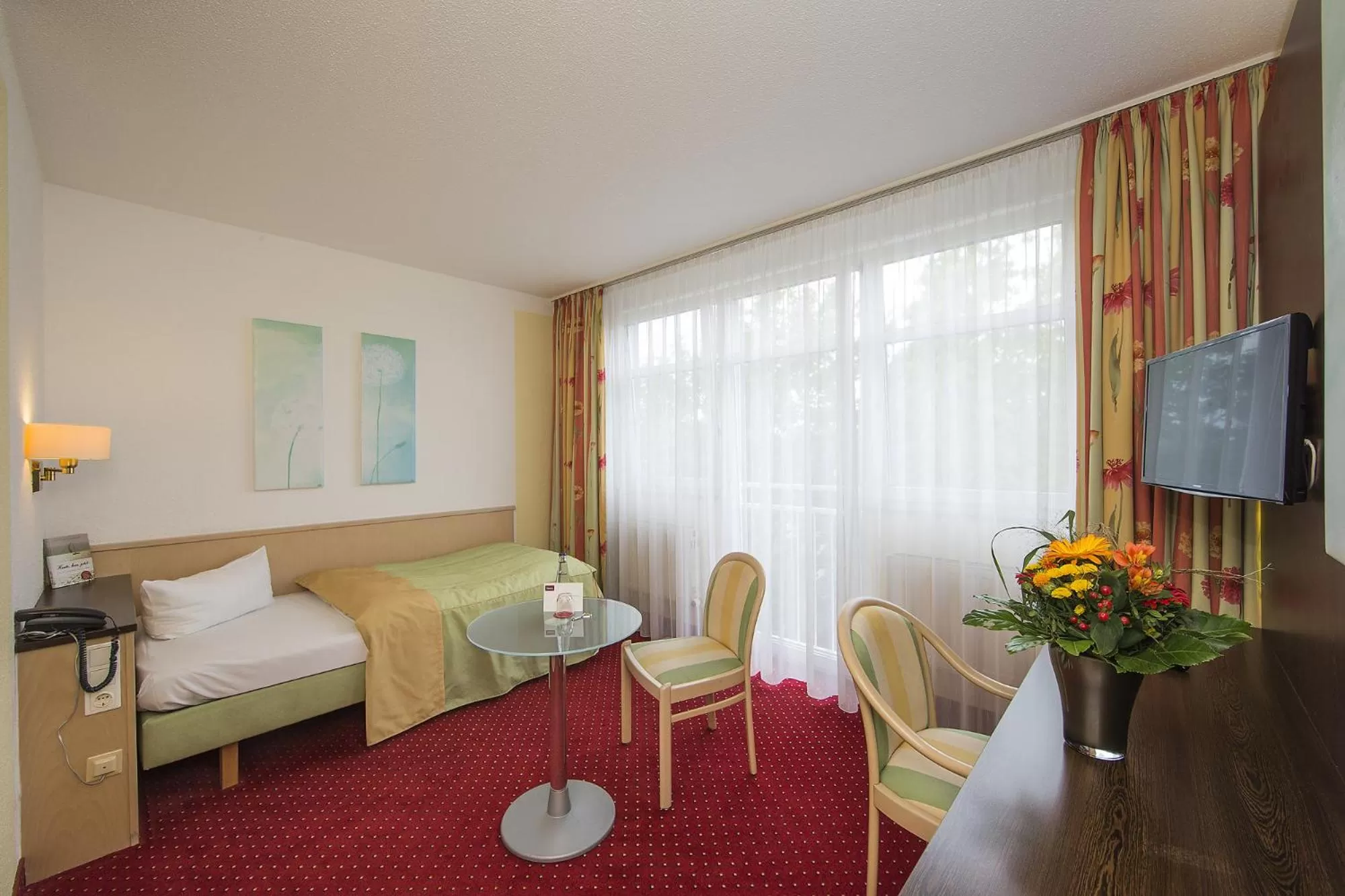 Bed in Johannesbad Hotel Phönix