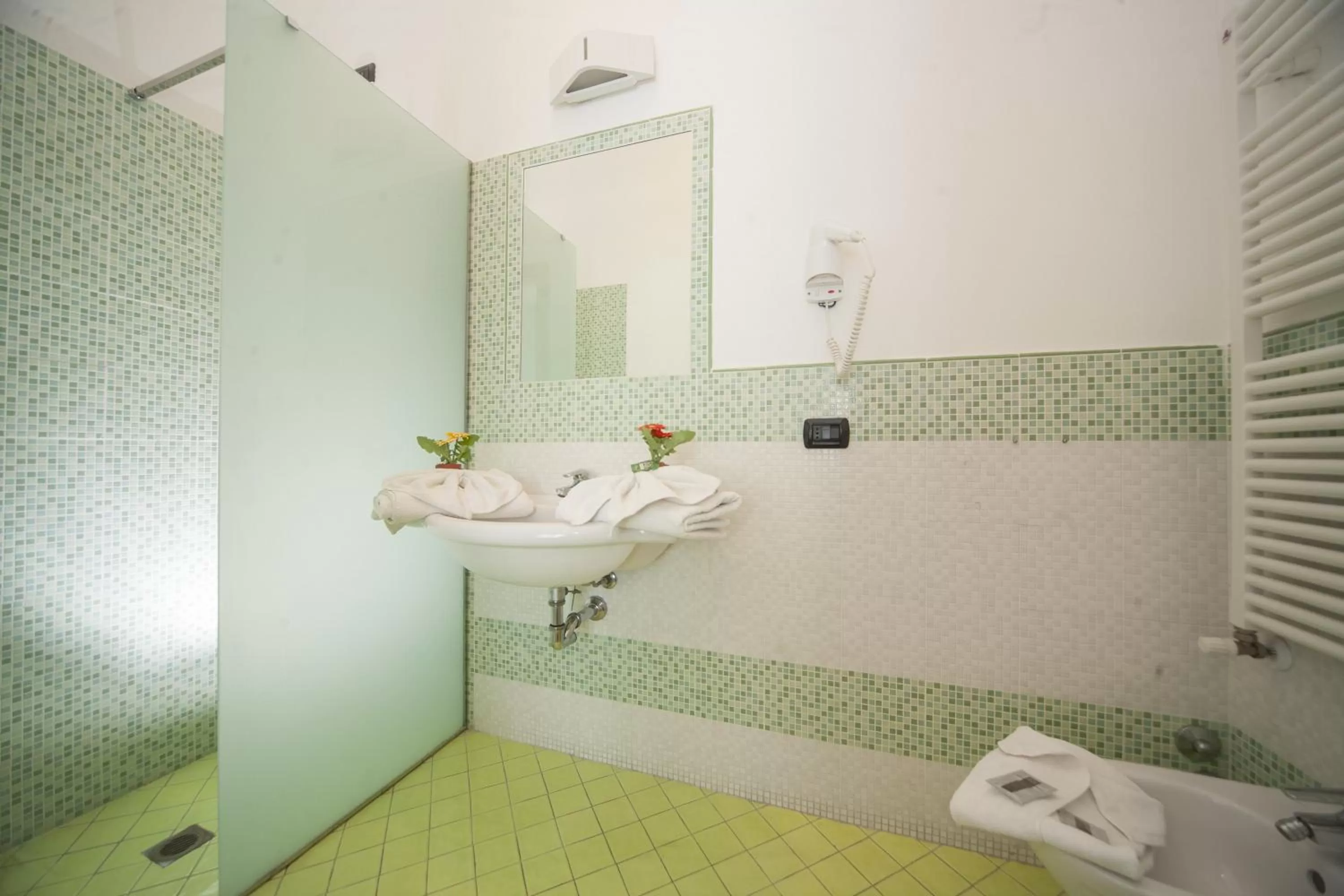 Shower, Bathroom in Hotel Marilonda