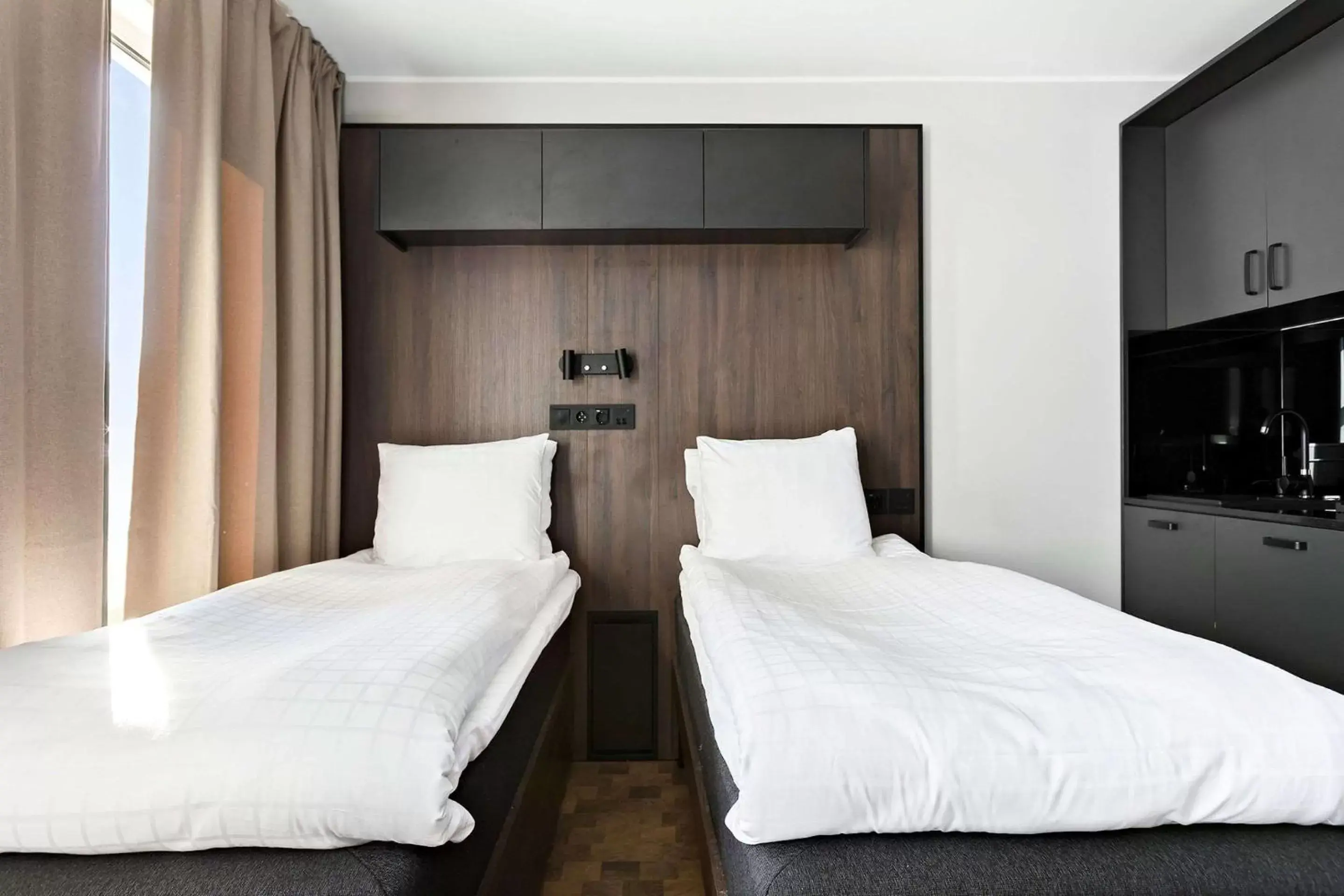 Twin Room with Kitchenette in Sure Hotel Studio by Best Western Bromma Twin Room with Kitchenette in Sure Hotel Studio by Best Western Bromma