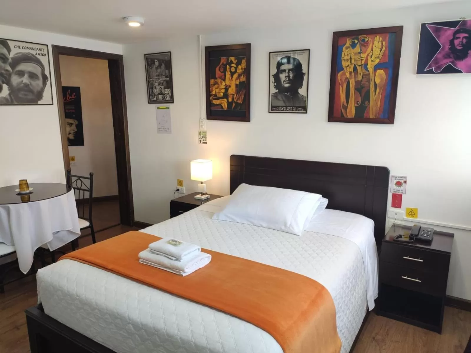 Bed in Hotel el Che No apto para corruptos