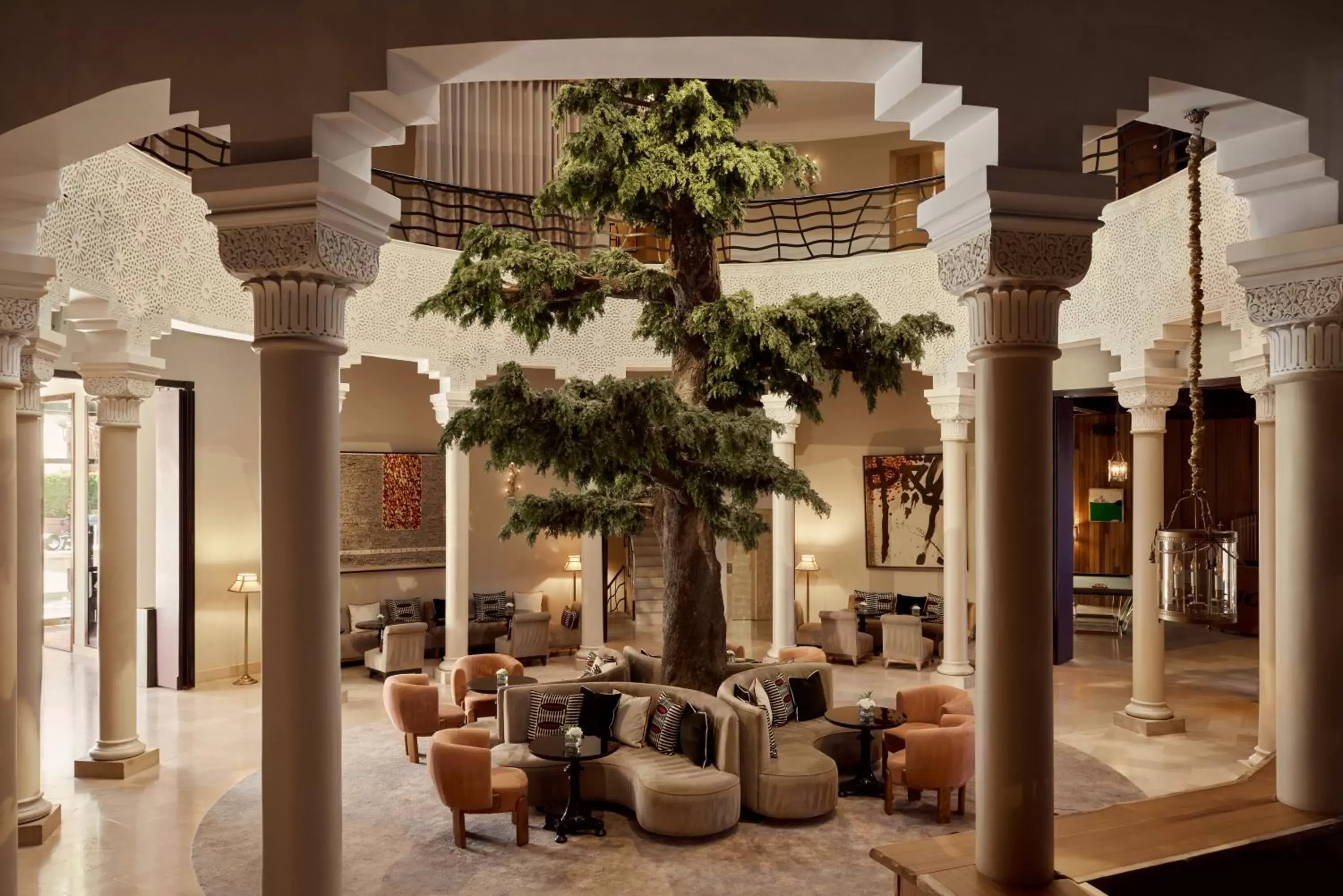 Lobby or reception in Nobu Hotel Marrakech
