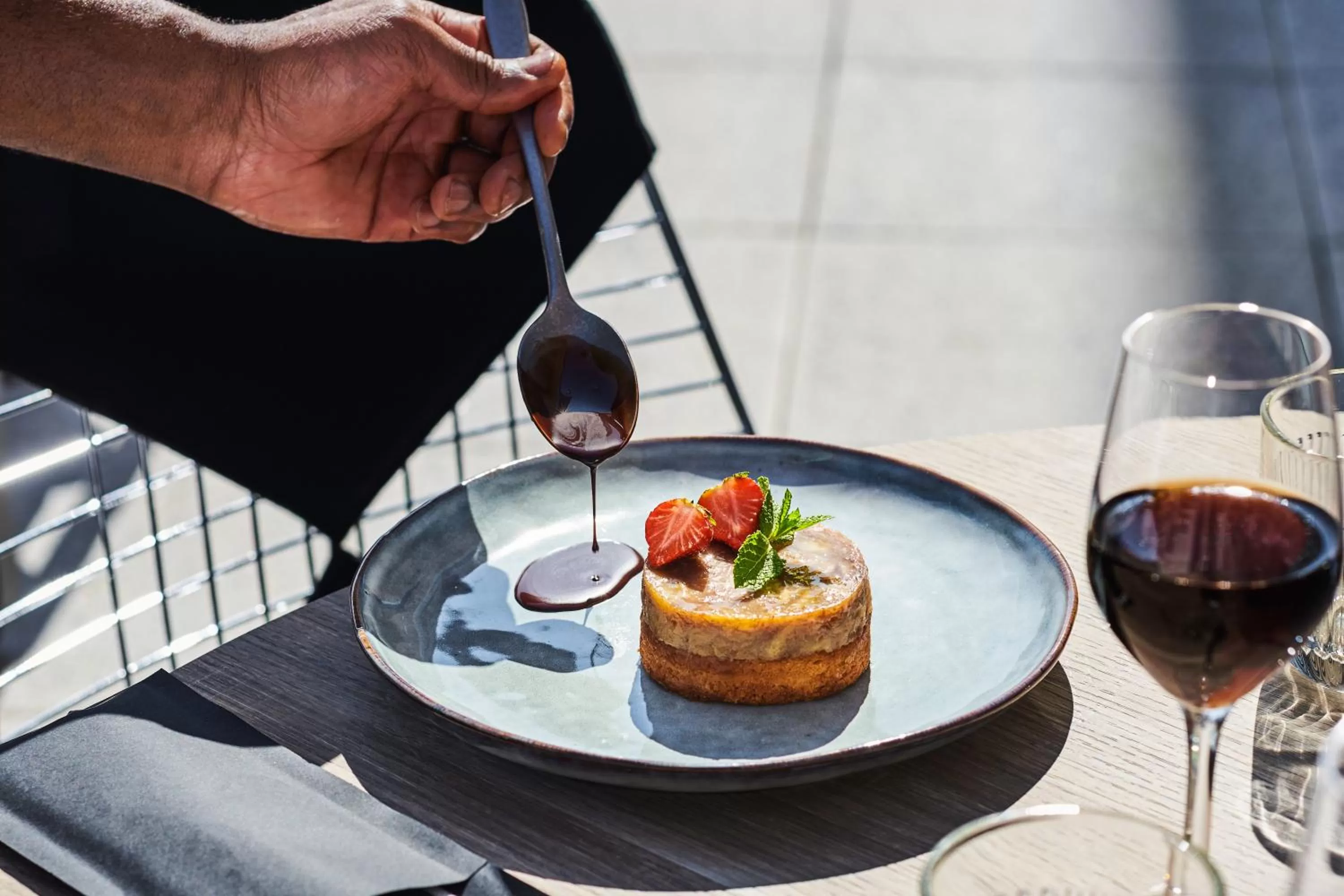 Food close-up in Ibis Montlhery Paris Sud