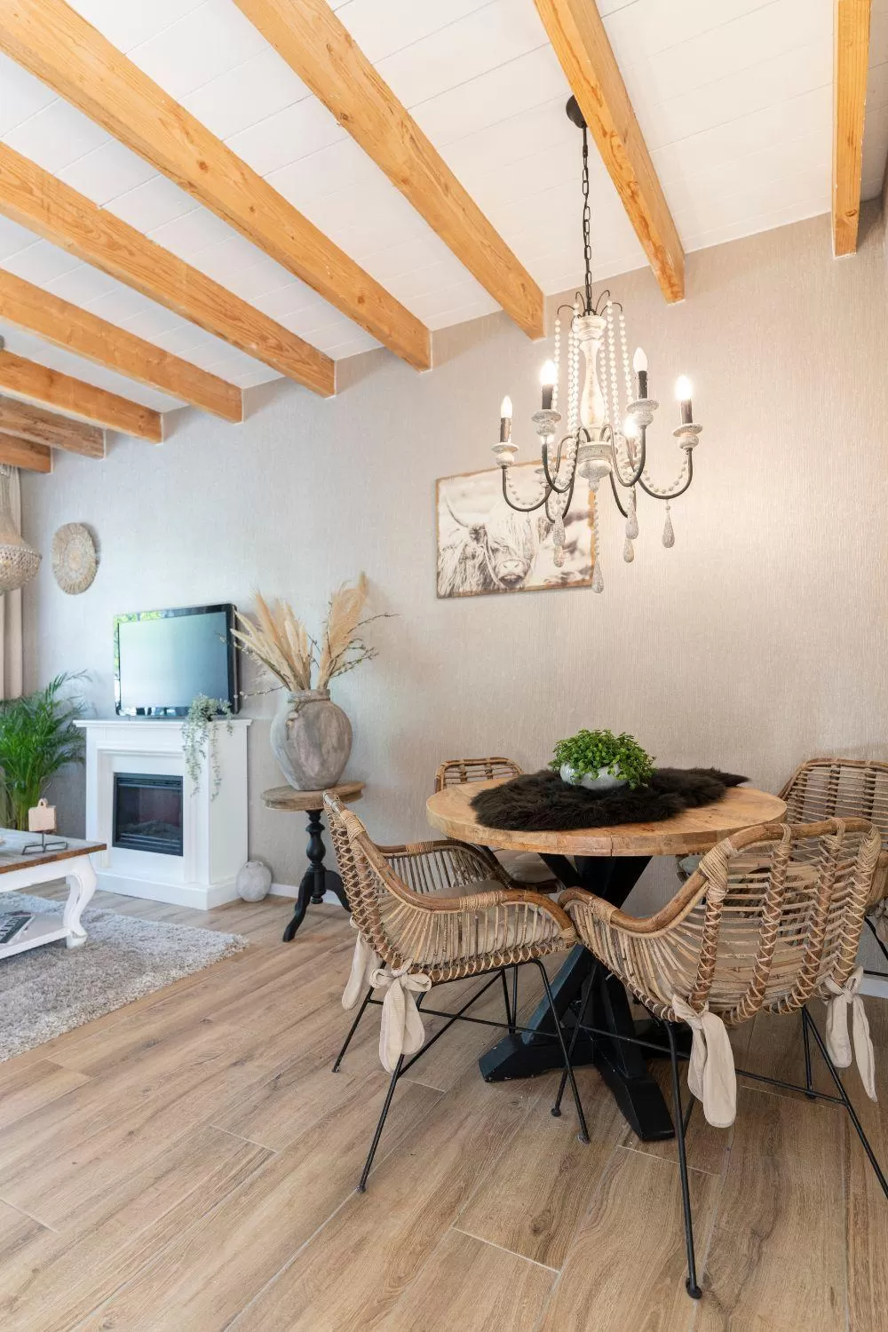 Dining area, Seating Area in B&B The Wellness Cottage
