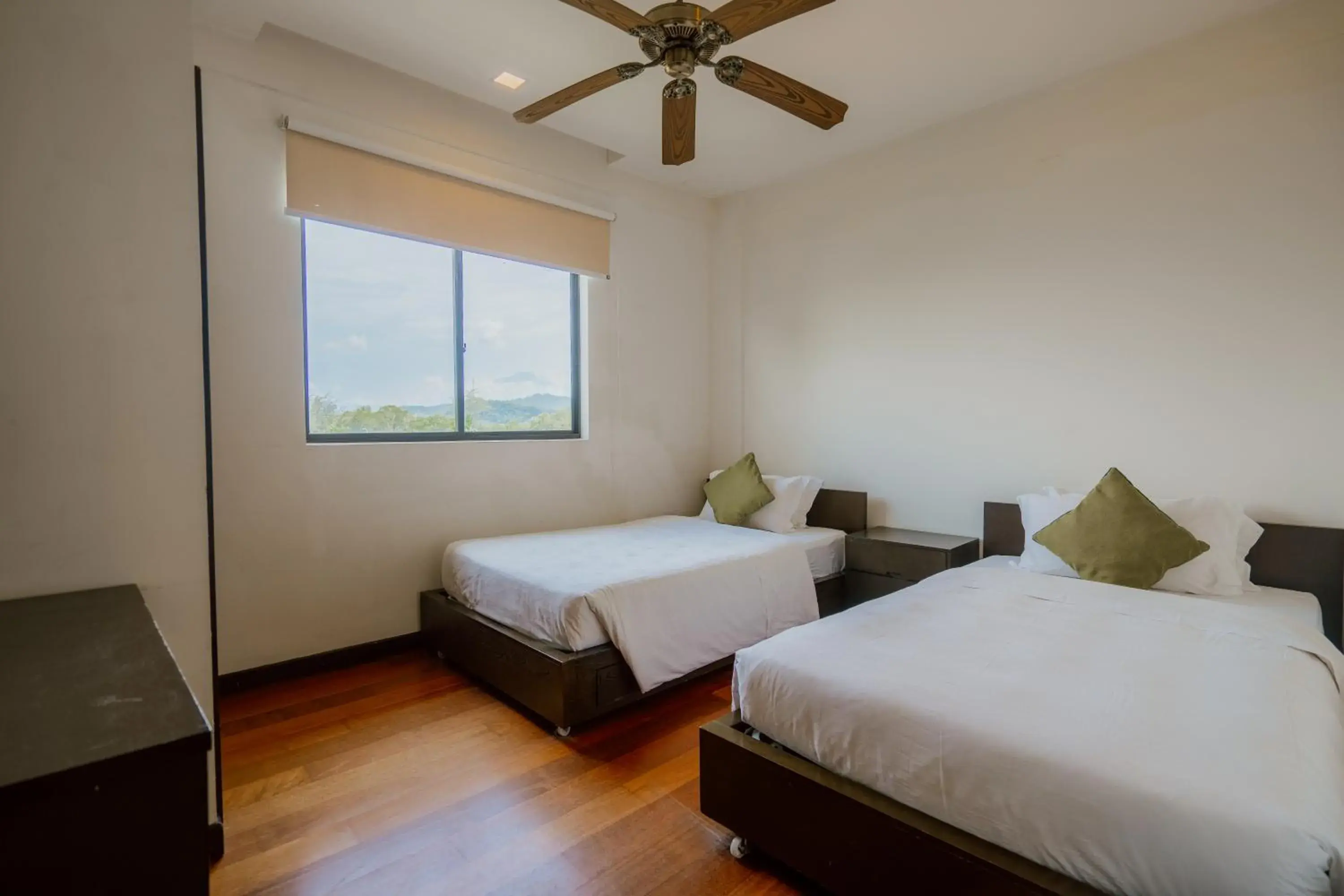 Bedroom, Bed in Borneo Beach Villas