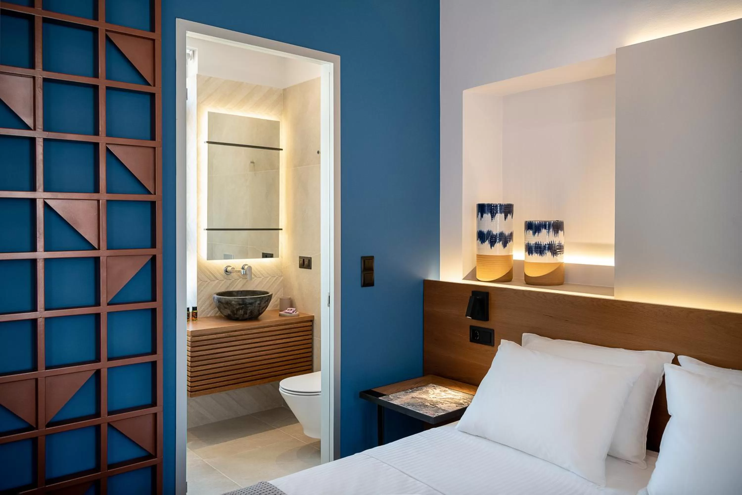 Bathroom, Bed in Camere Maritima