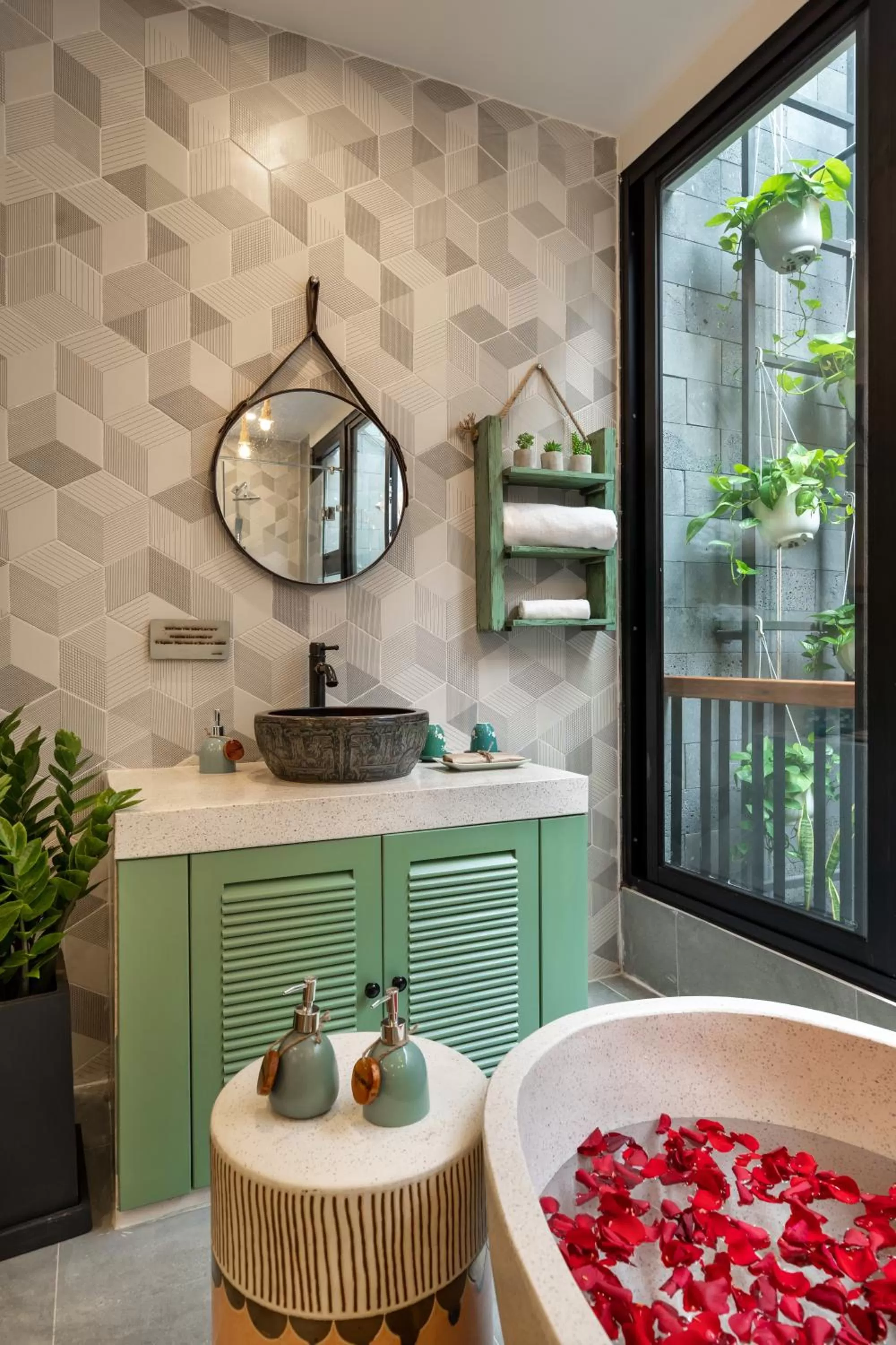 Bathroom in Paddy Boutique House Hoian