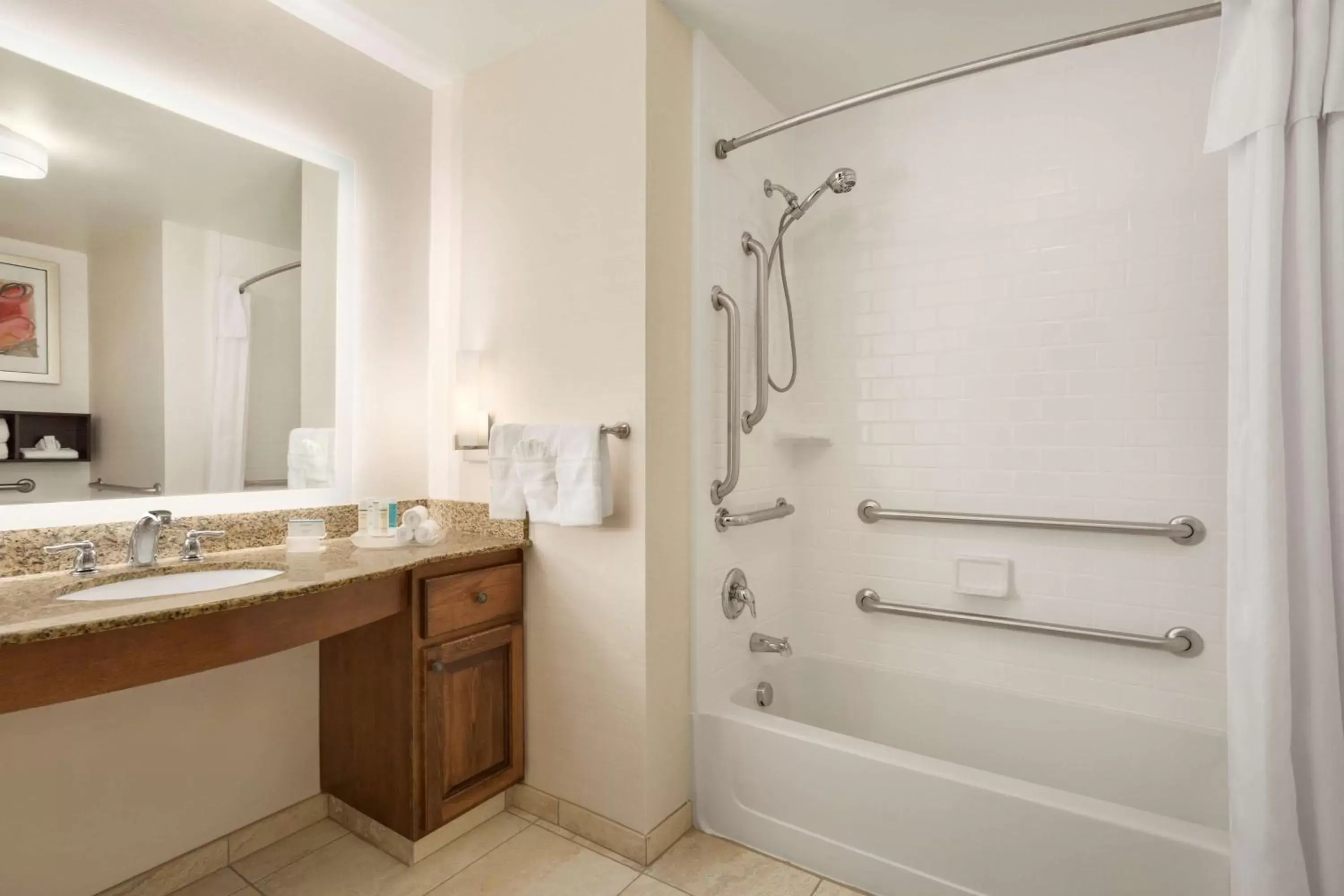 Bathroom in Homewood Suites by Hilton Fargo