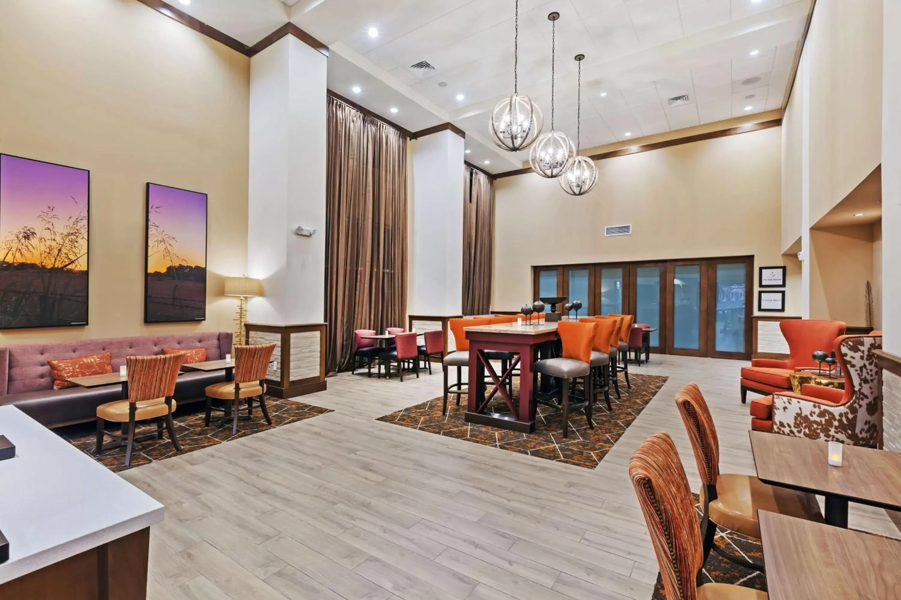 Dining area, Restaurant/Places to Eat in Hampton Inn By Hilton Bulverde Texas Hill Country