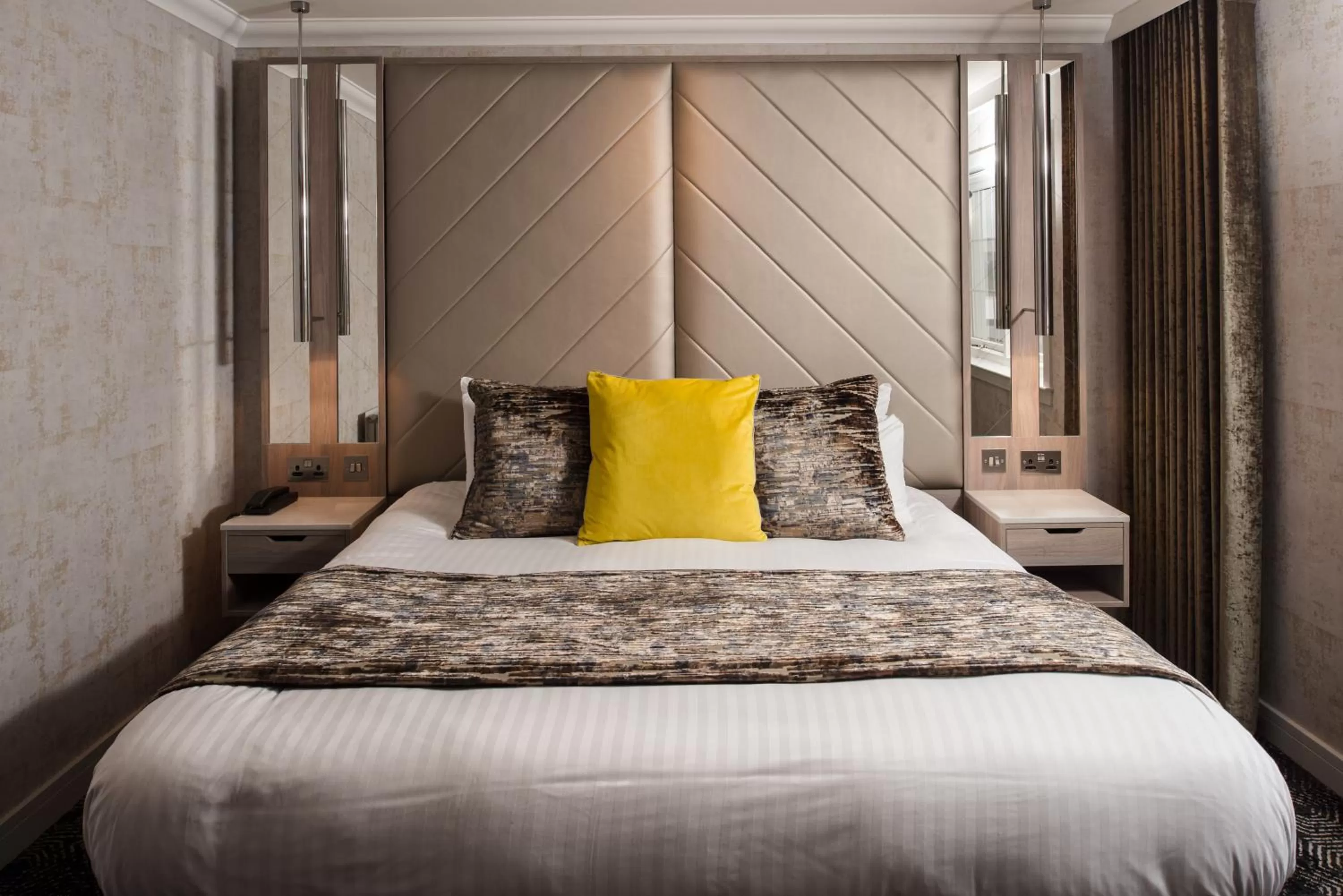 Bed in Lochside House Hotel & Spa