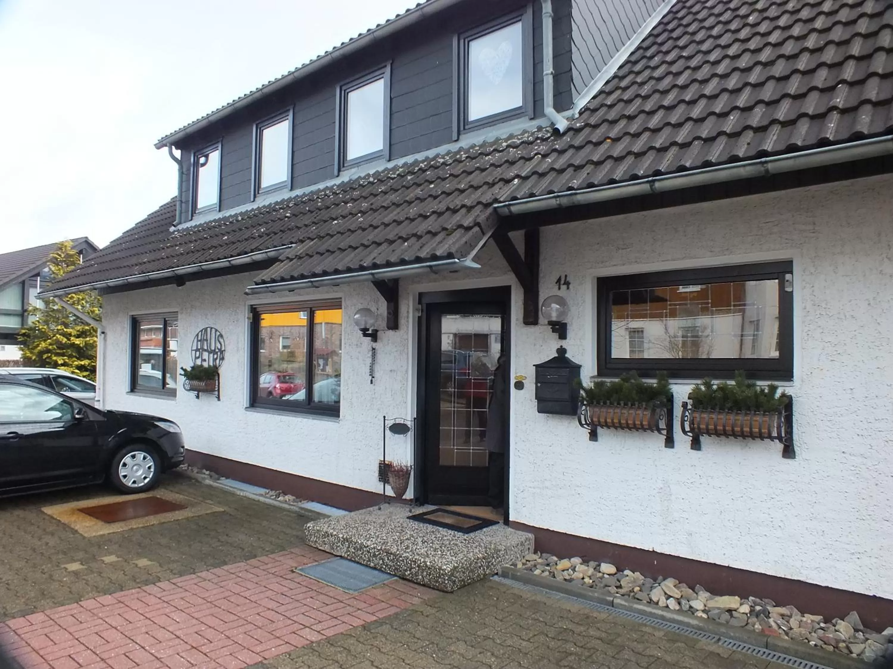 Facade/entrance, Property Building in Pension Haus Petra