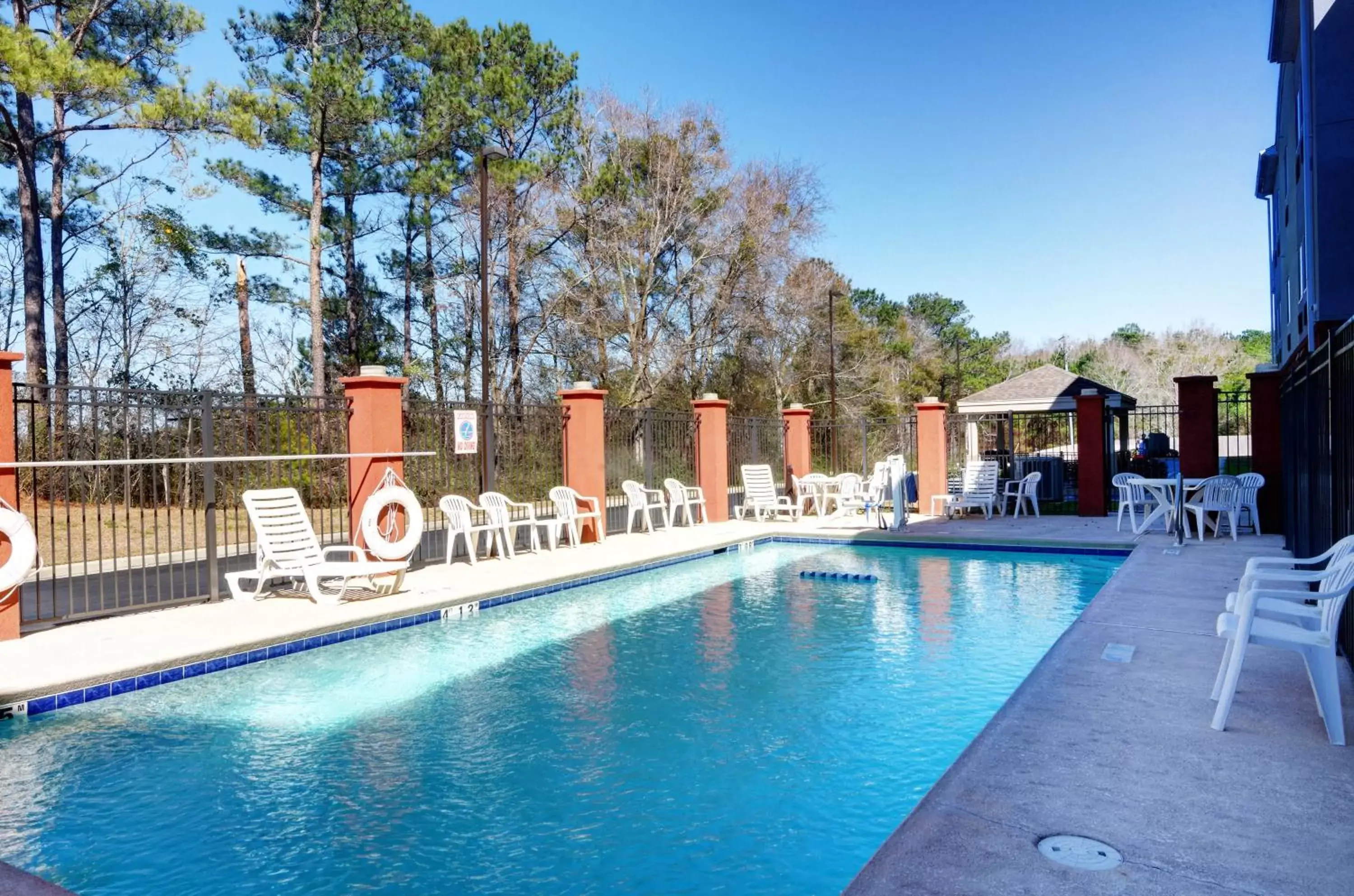 Swimming Pool in Candlewood Suites Enterprise, an IHG Hotel