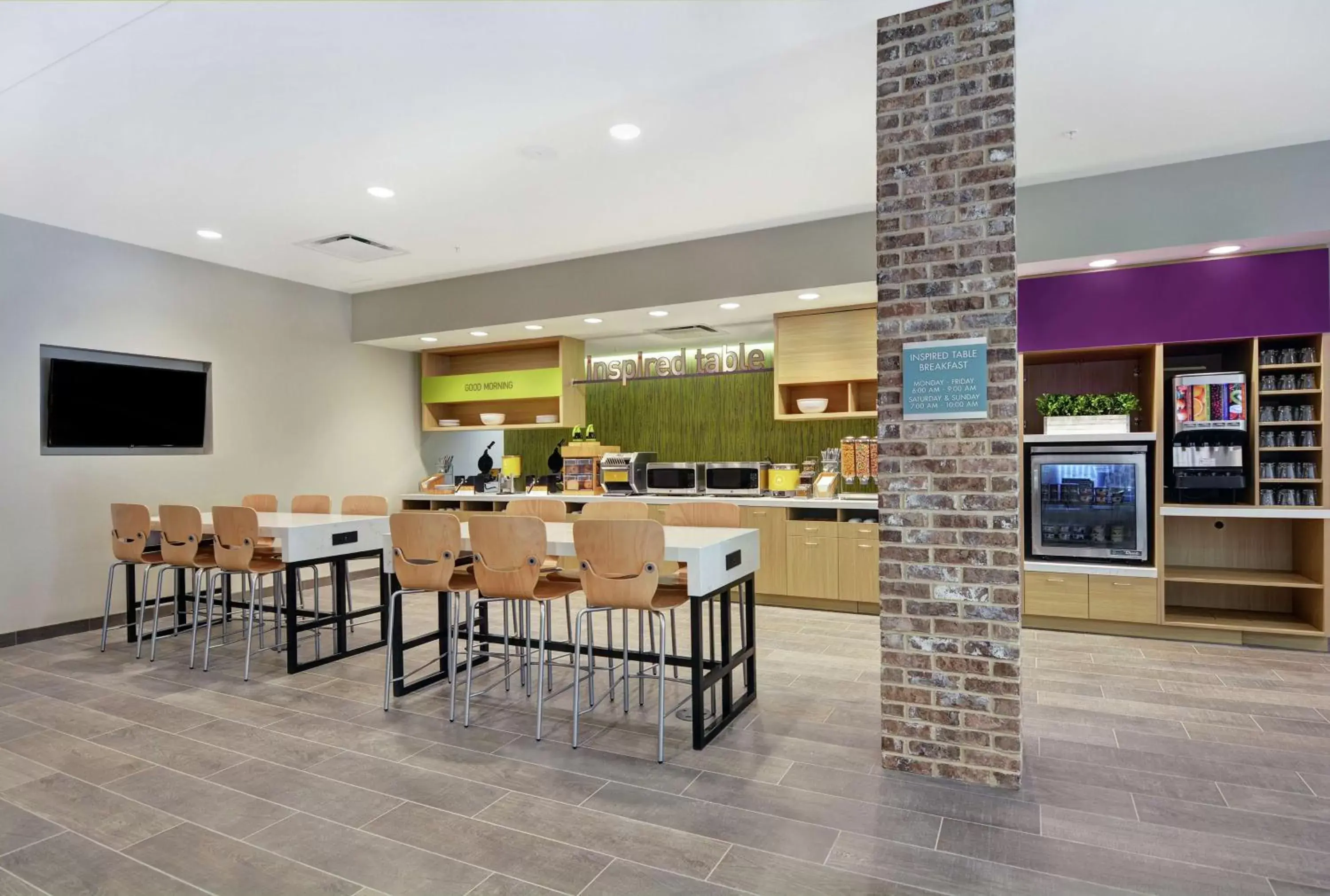 Breakfast in Home2 Suites By Hilton Charleston Daniel Island, Sc Breakfast in Home2 Suites By Hilton Charleston Daniel Island, Sc