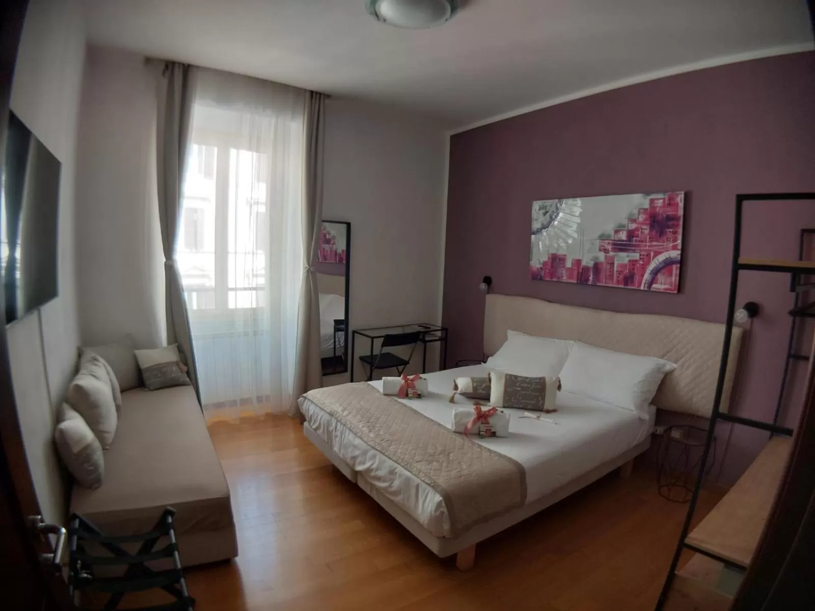 Bed in B&B Gaudium Colosseo