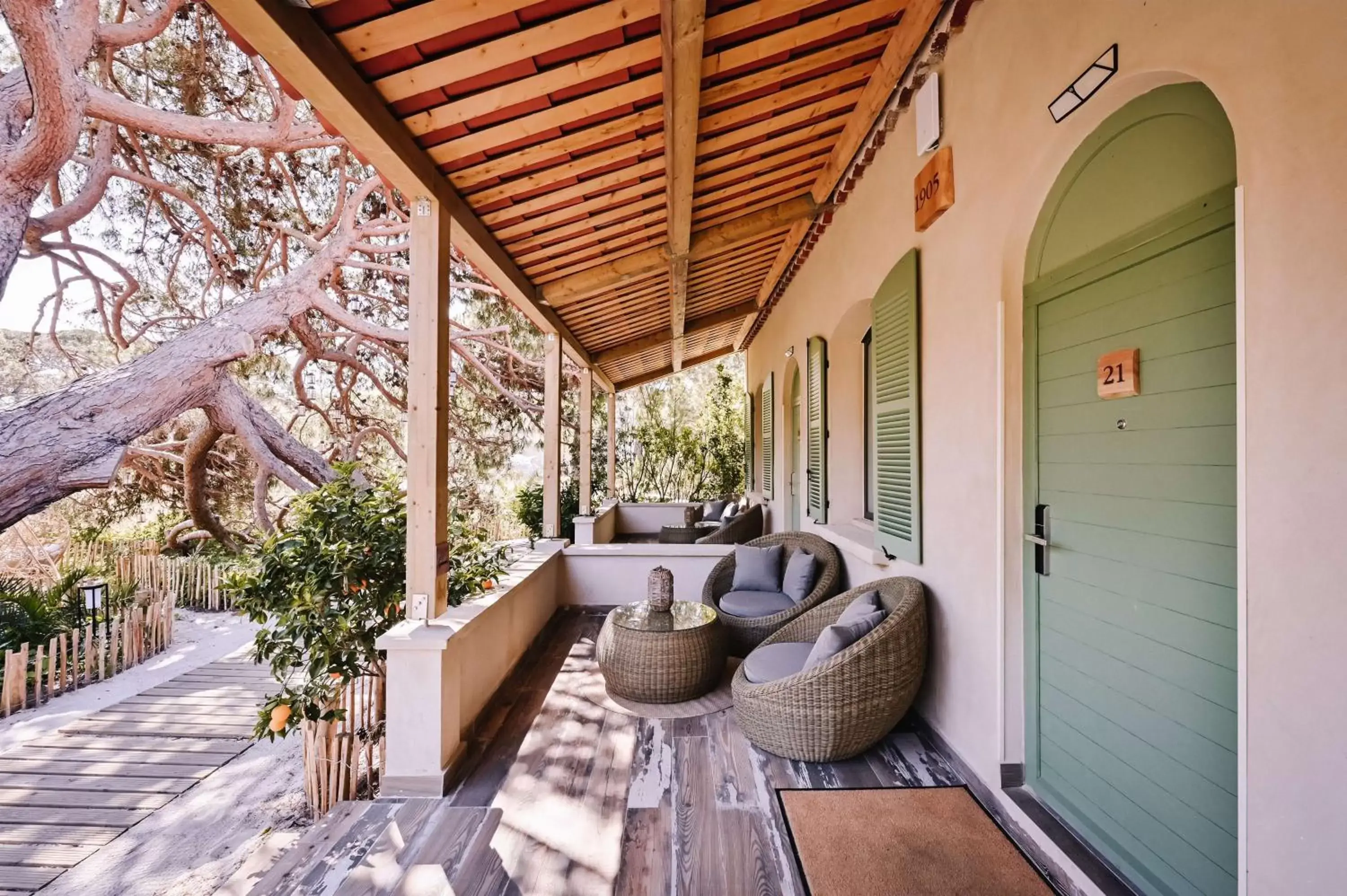 View (from property/room), Seating Area in Le Hameau Des Pesquiers Ecolodge & Spa, Curio Collection By Hilton