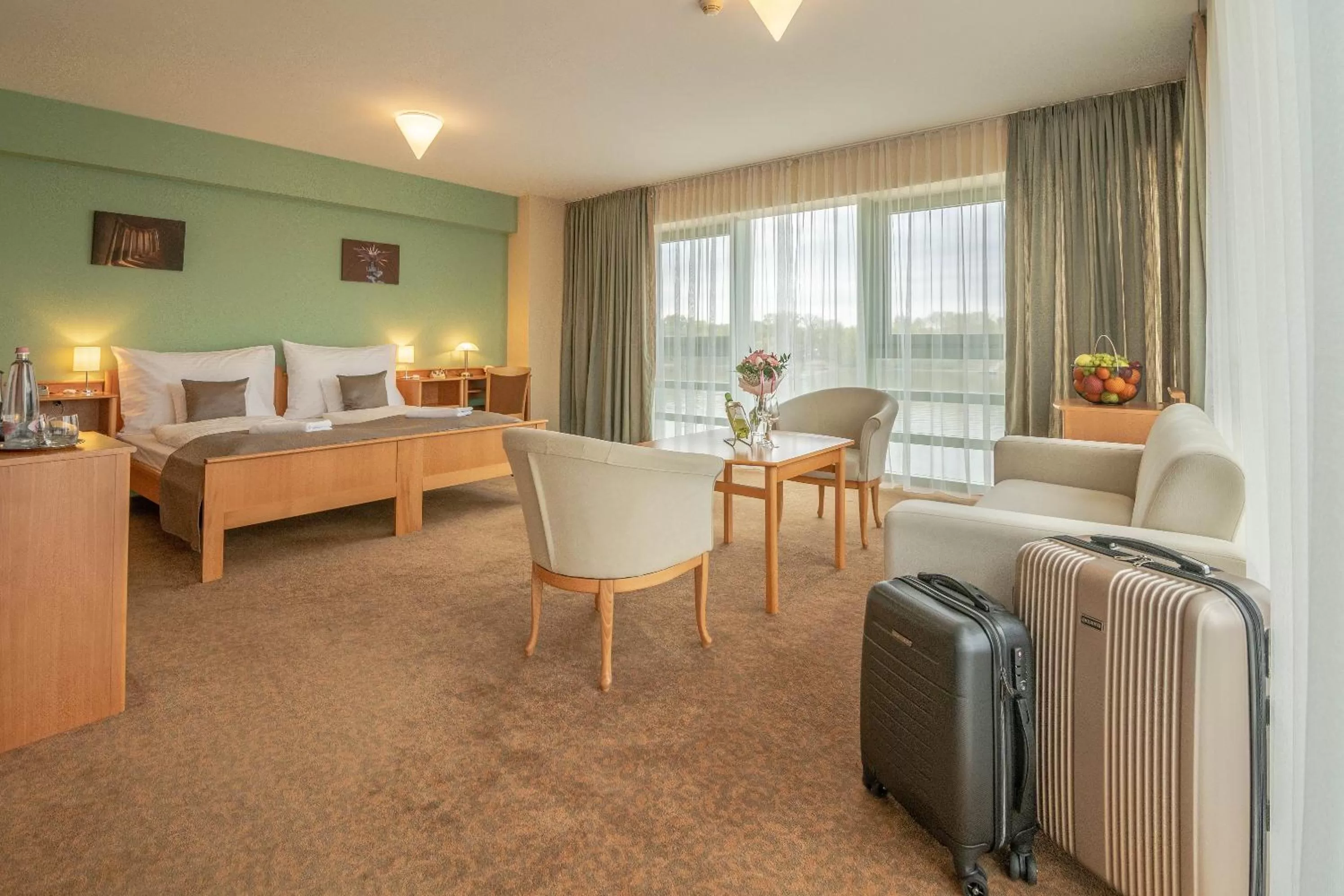 Photo of the whole room, Bed in Szent János Hotel