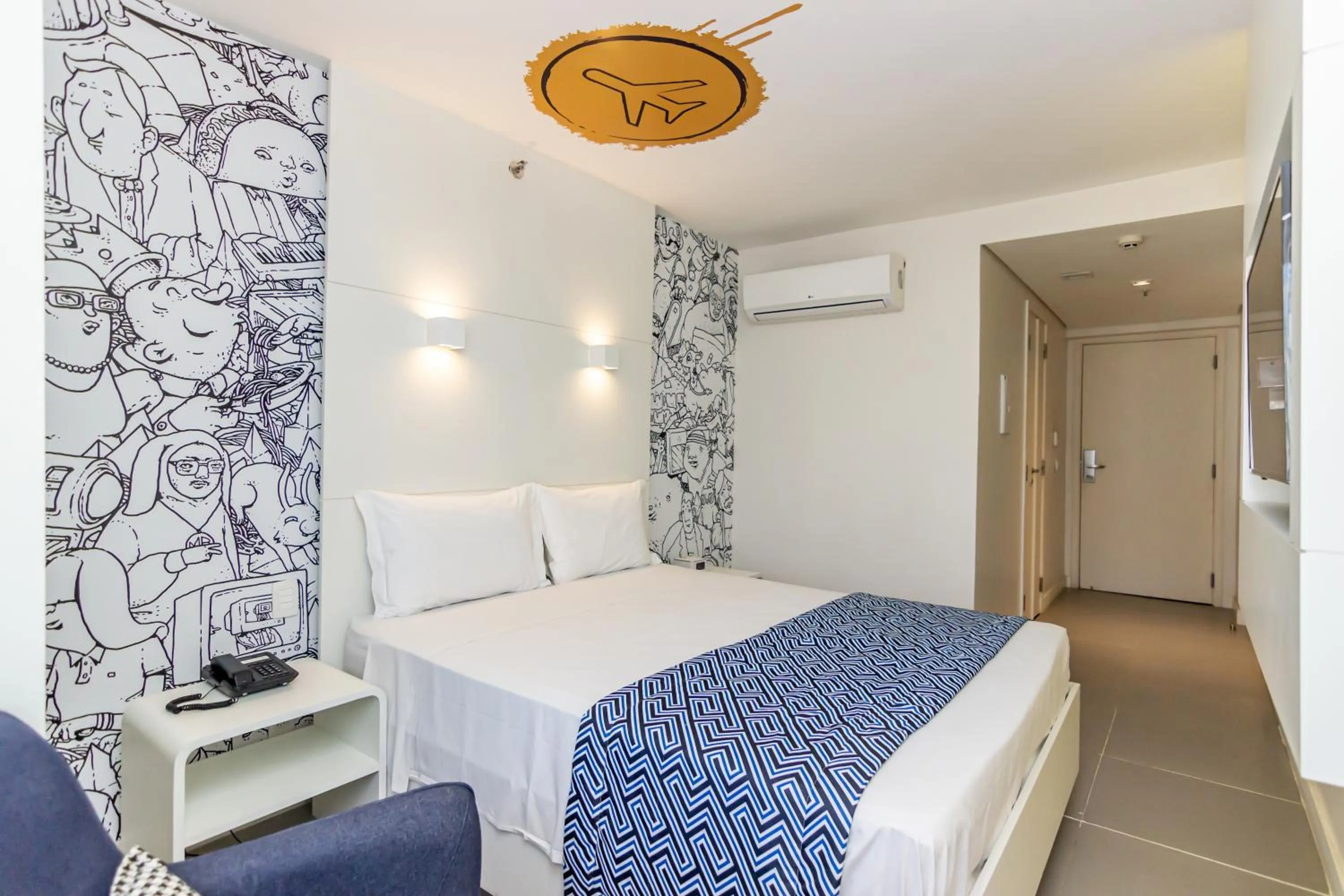 Bedroom, Bed in ibis Styles Rio de Janeiro Botafogo