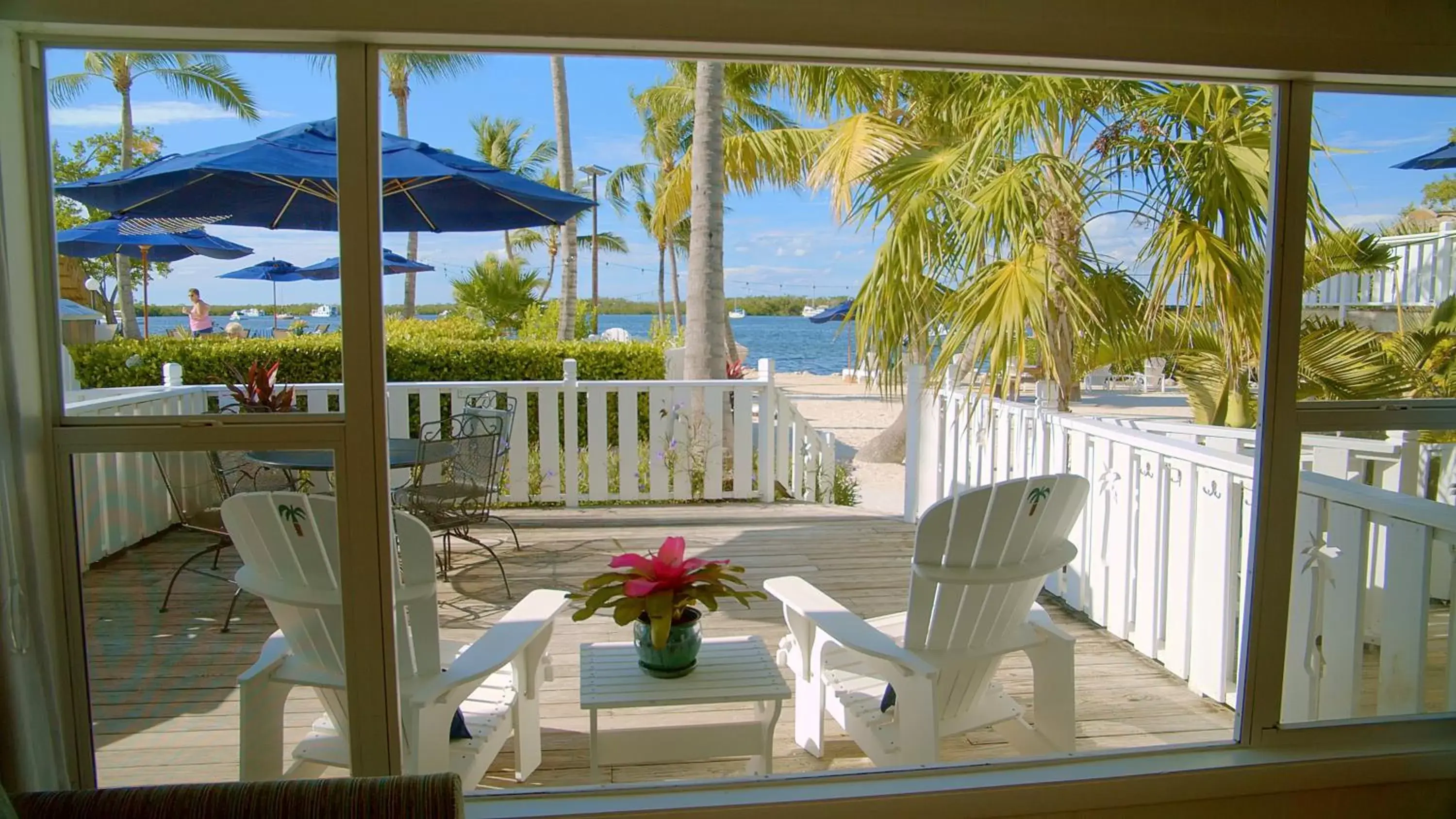 Balcony/Terrace in Coconut Palm Inn