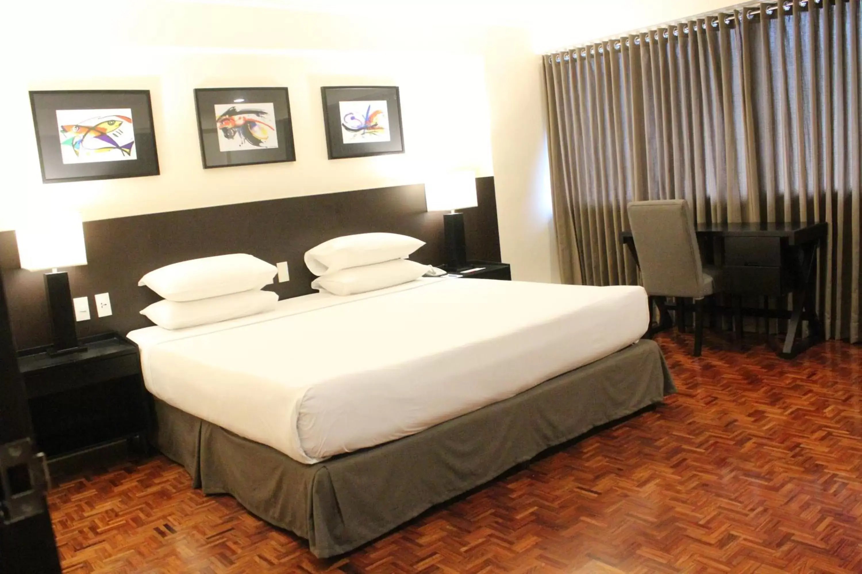 Photo of the whole room, Bed in Copacabana Apartment Hotel