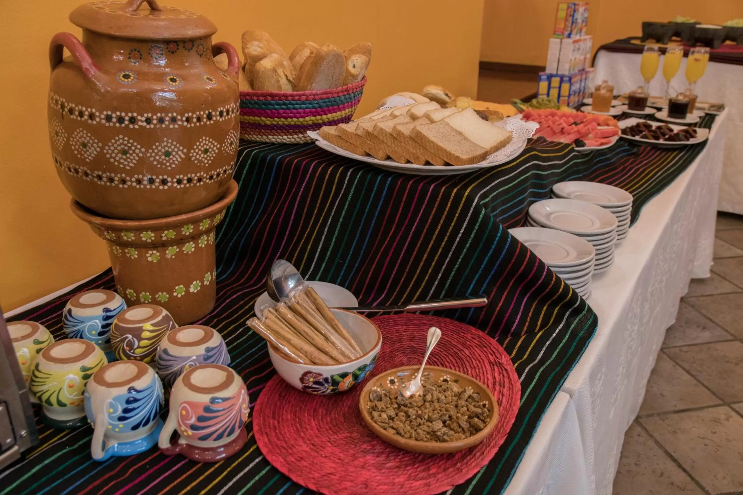 Buffet breakfast in Hotel Morales Historical & Colonial Downtown Core