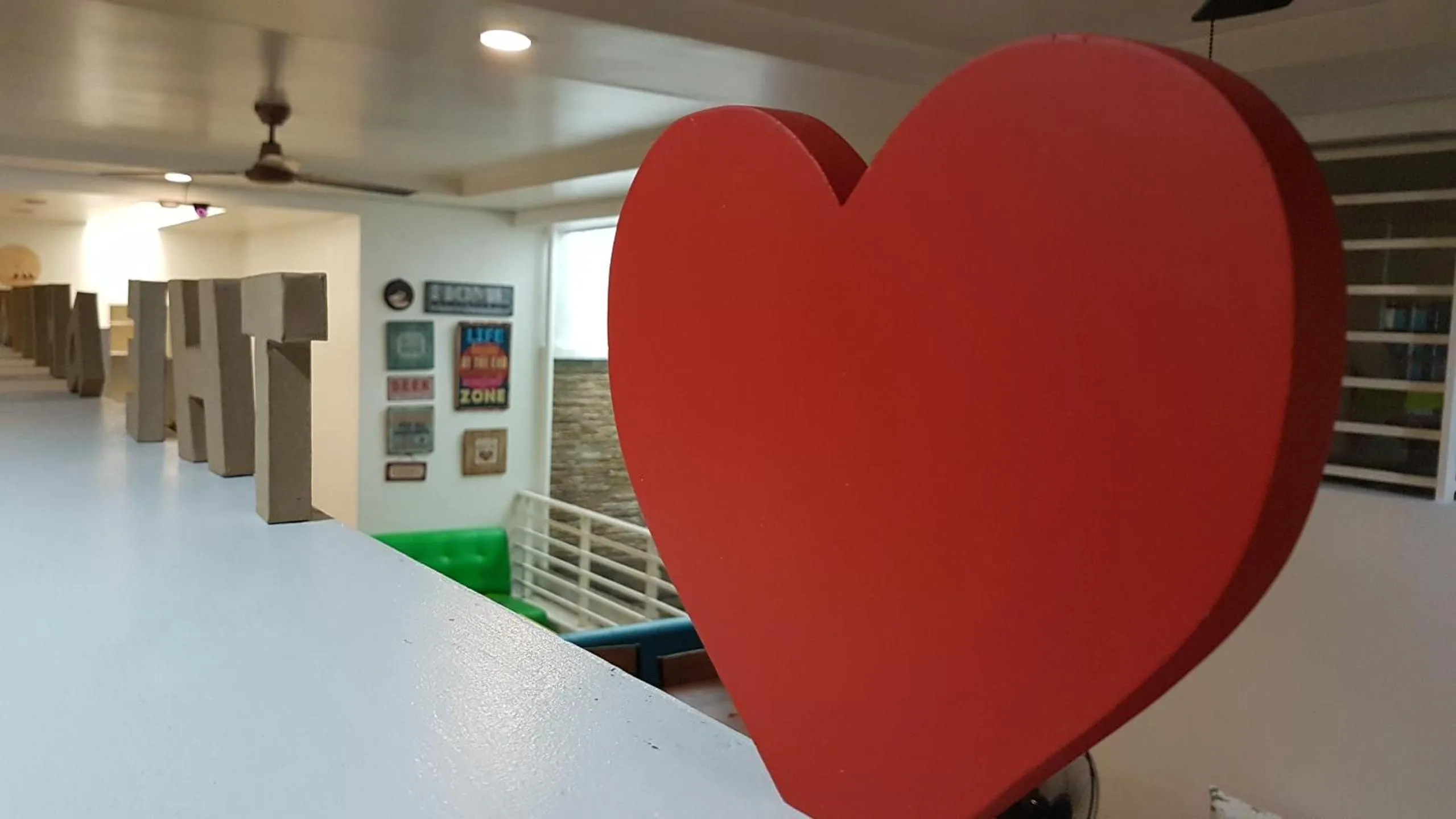 Property building in Crossroads Hostel Manila