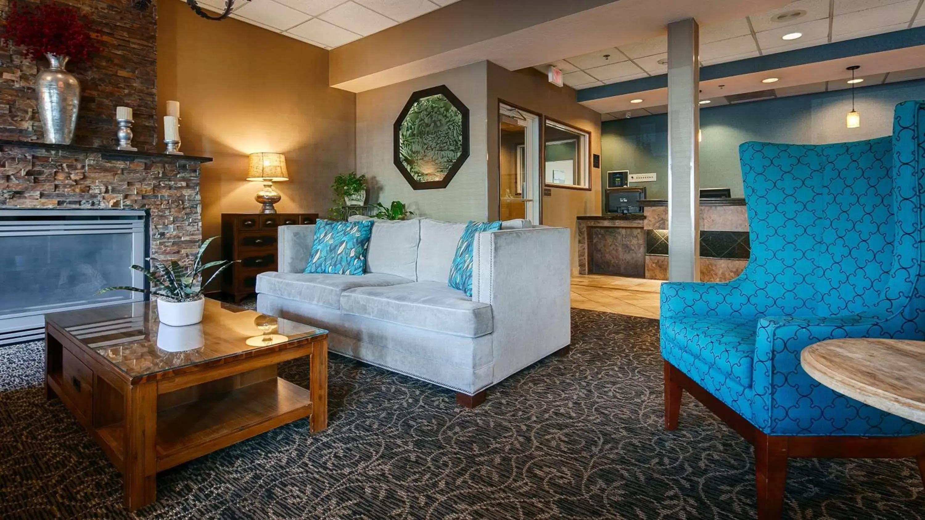 Lobby or reception, Seating Area in Best Western Plus City Center