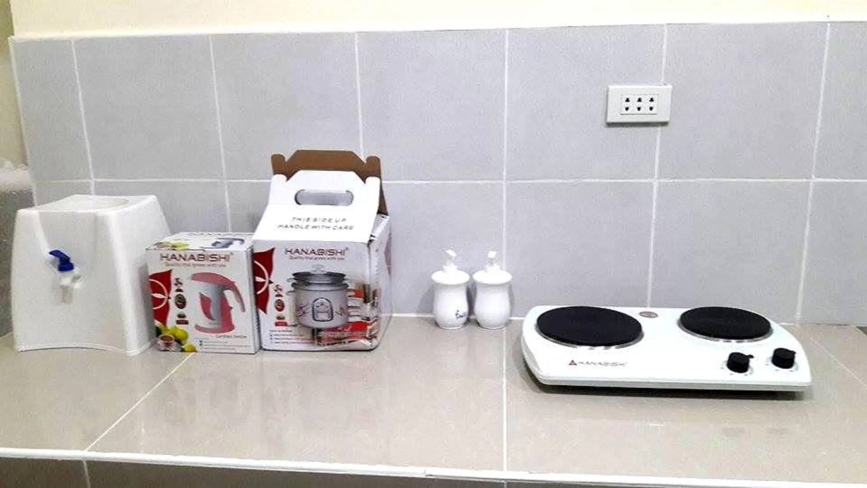 Kitchen or kitchenette in Gaea's Apartments